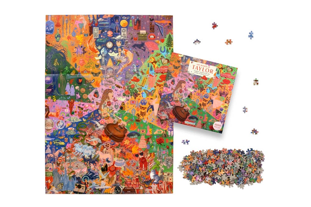 Chronicle Books - The World of Taylor An unofficial 1000-piece jigsaw puzzle
