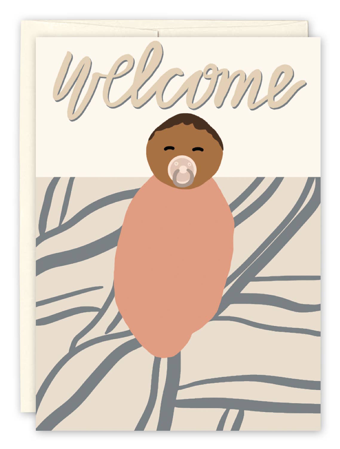 Black Joy Paper - Welcome Baby Card