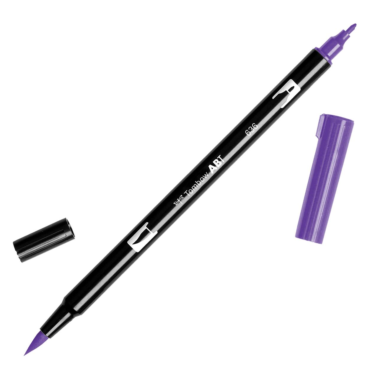 Tombow, Dual Brush Pen, Imperial Purple, 636