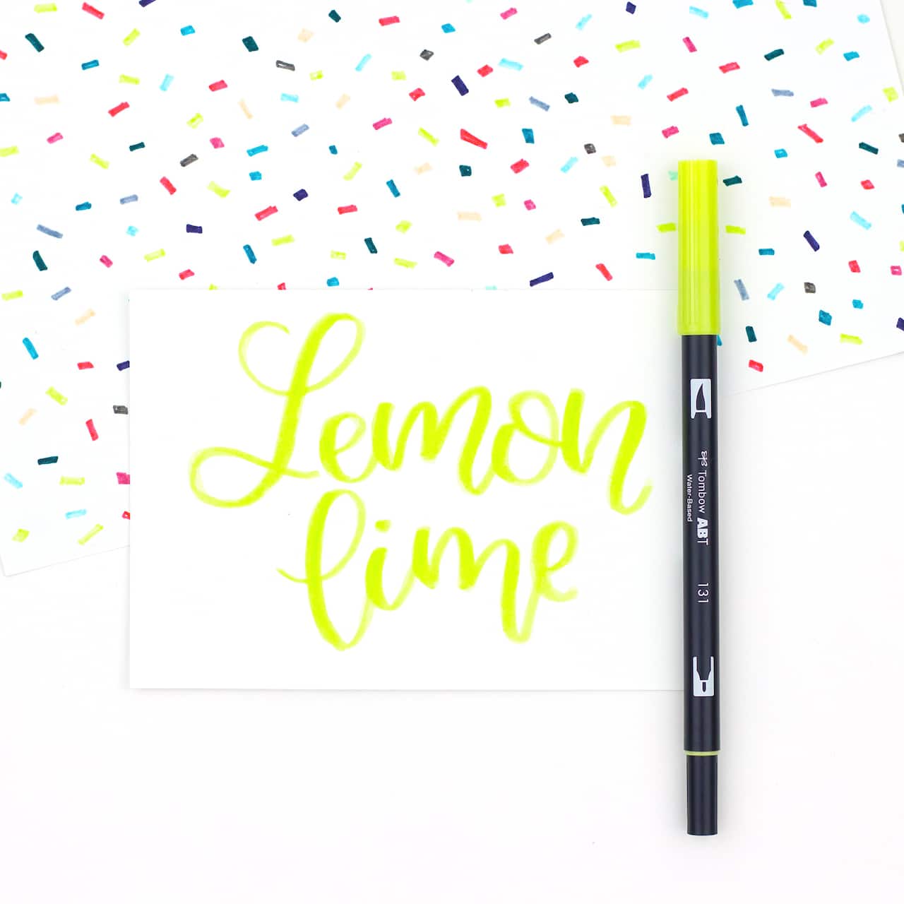 Tombow, Dual Brush Pen Lemon Lime