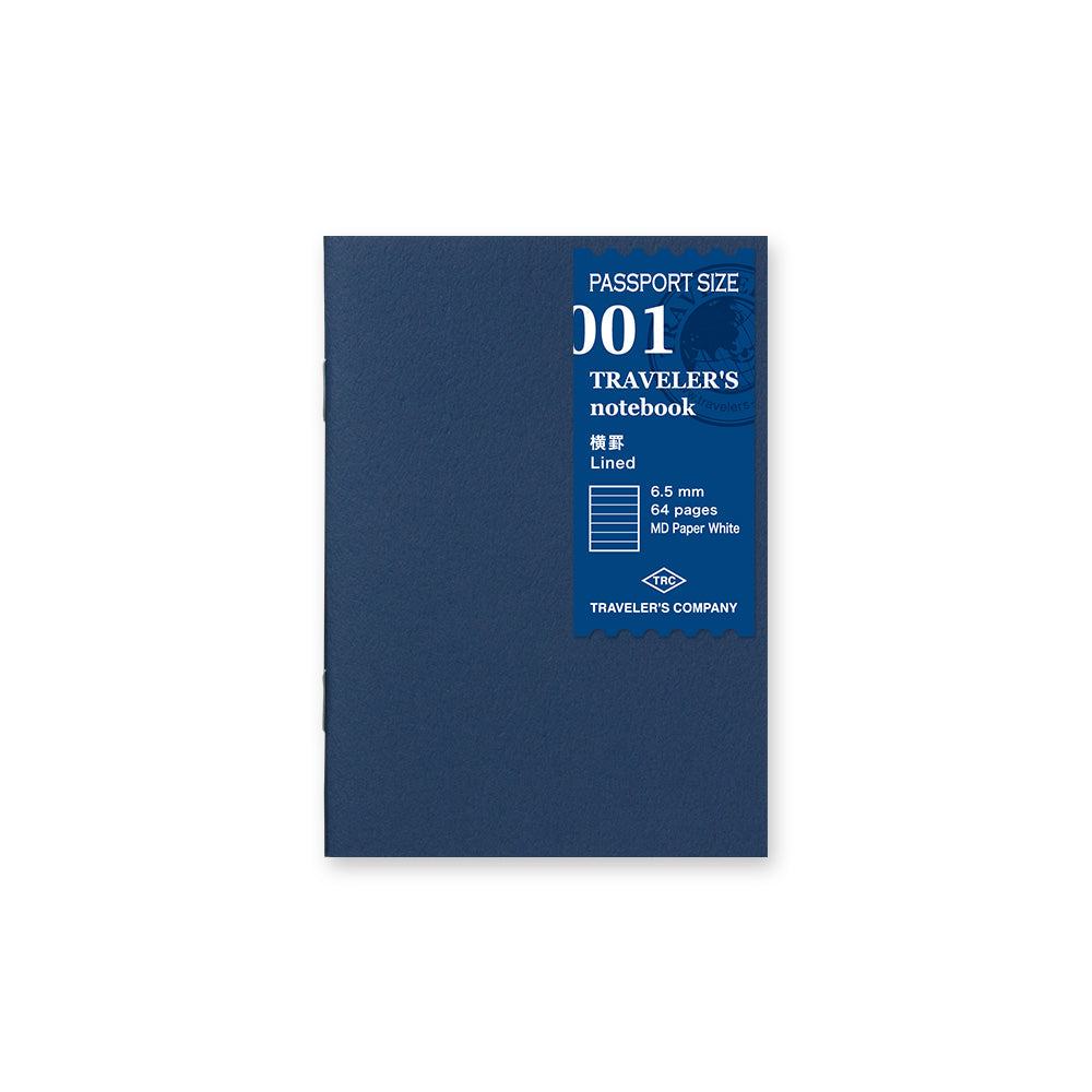 Traveler's Company, Notebook Passport Refill 001 - Lined