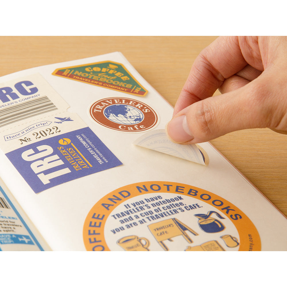 Traveler's Company, Sticker Release Paper, Passport Size