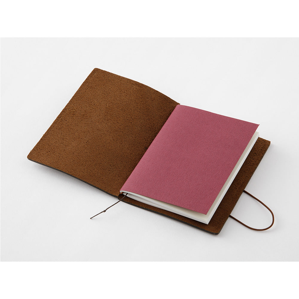 Travelers Company, Notebook Cover, Passport Size, Brown
