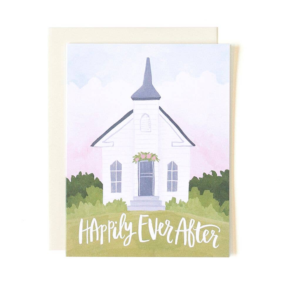 1canoe2  - Wedding Chapel Greeting Card