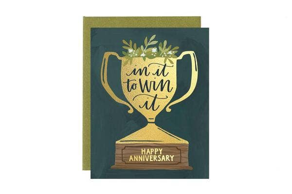 1canoe2 - Anniversary Trophy Greeting Card