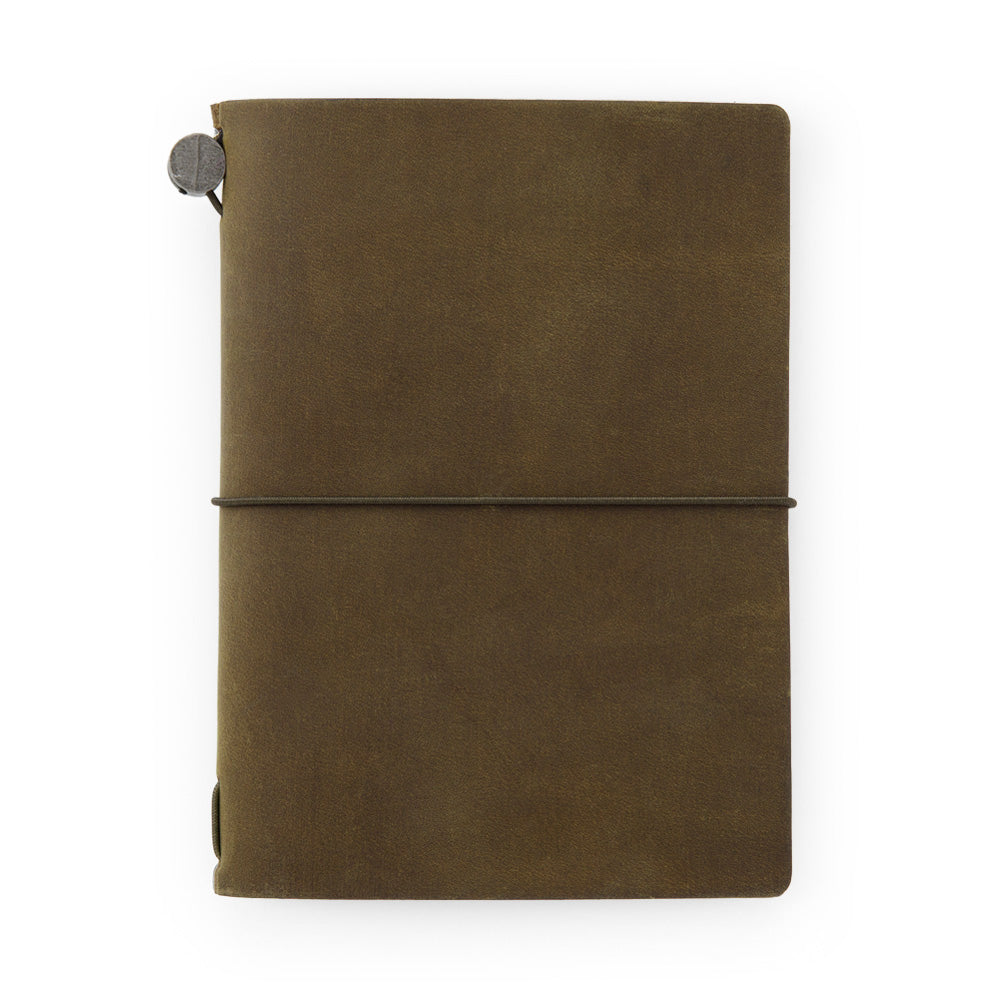 Traveler's Company, Notebook Cover, Passport Size, Olive