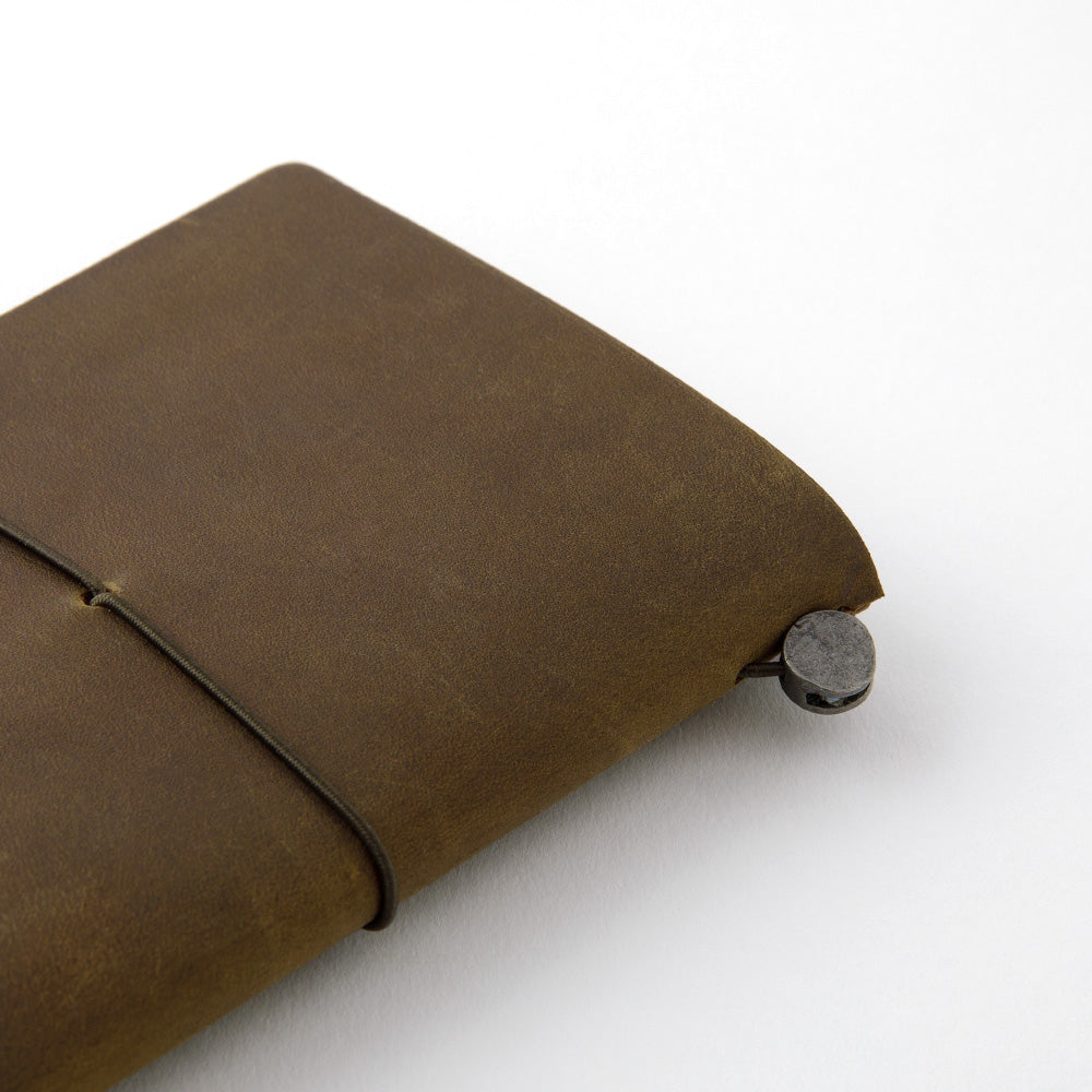 Traveler's Company, Notebook Cover, Passport Size, Olive