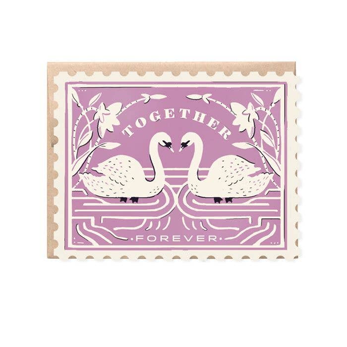 Amy Heitman - Together Forever Stamp Greeting Card