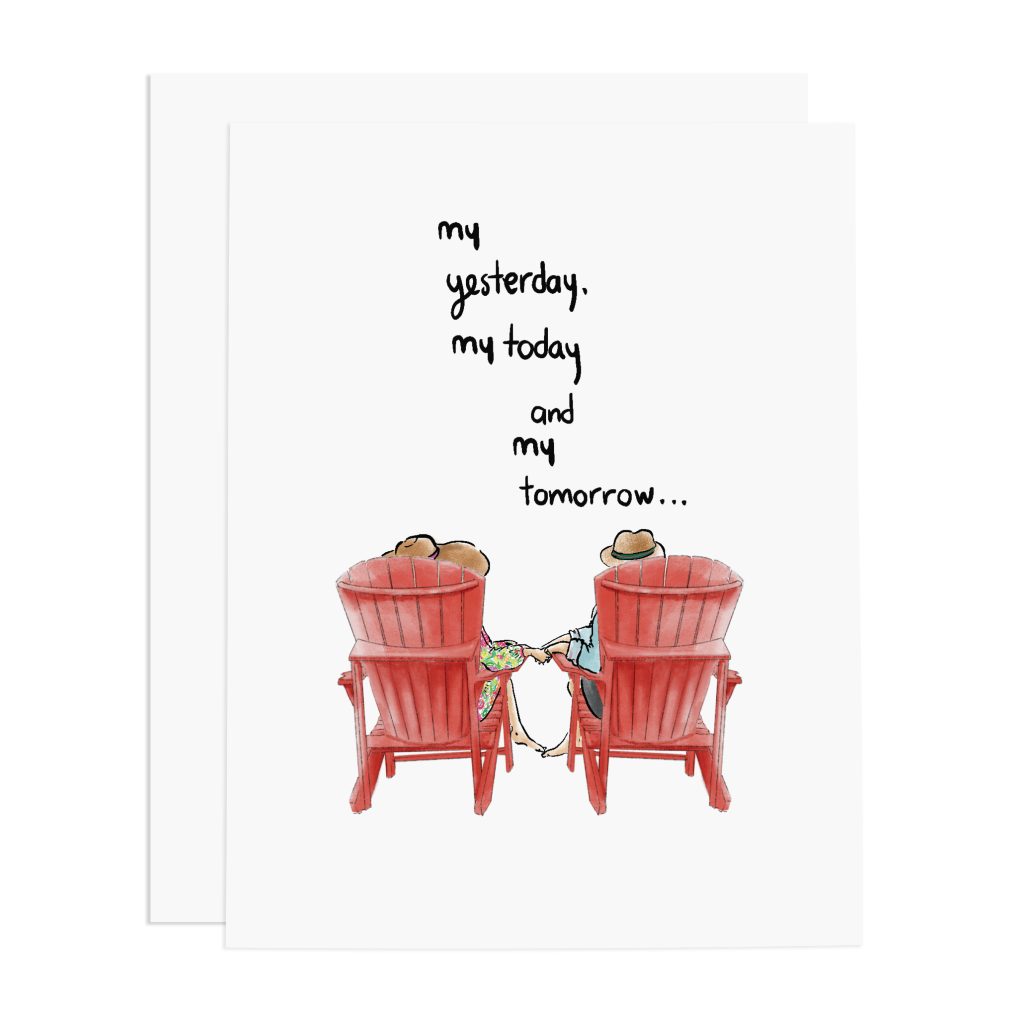 Ramus & Co. - My Yesterday, My Today, My Tomorrow Greeting Card