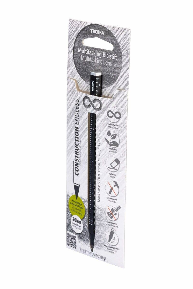 Troika, Multi-Tasking Construction Endless Pencil 12.5 Miles: Dark Blue