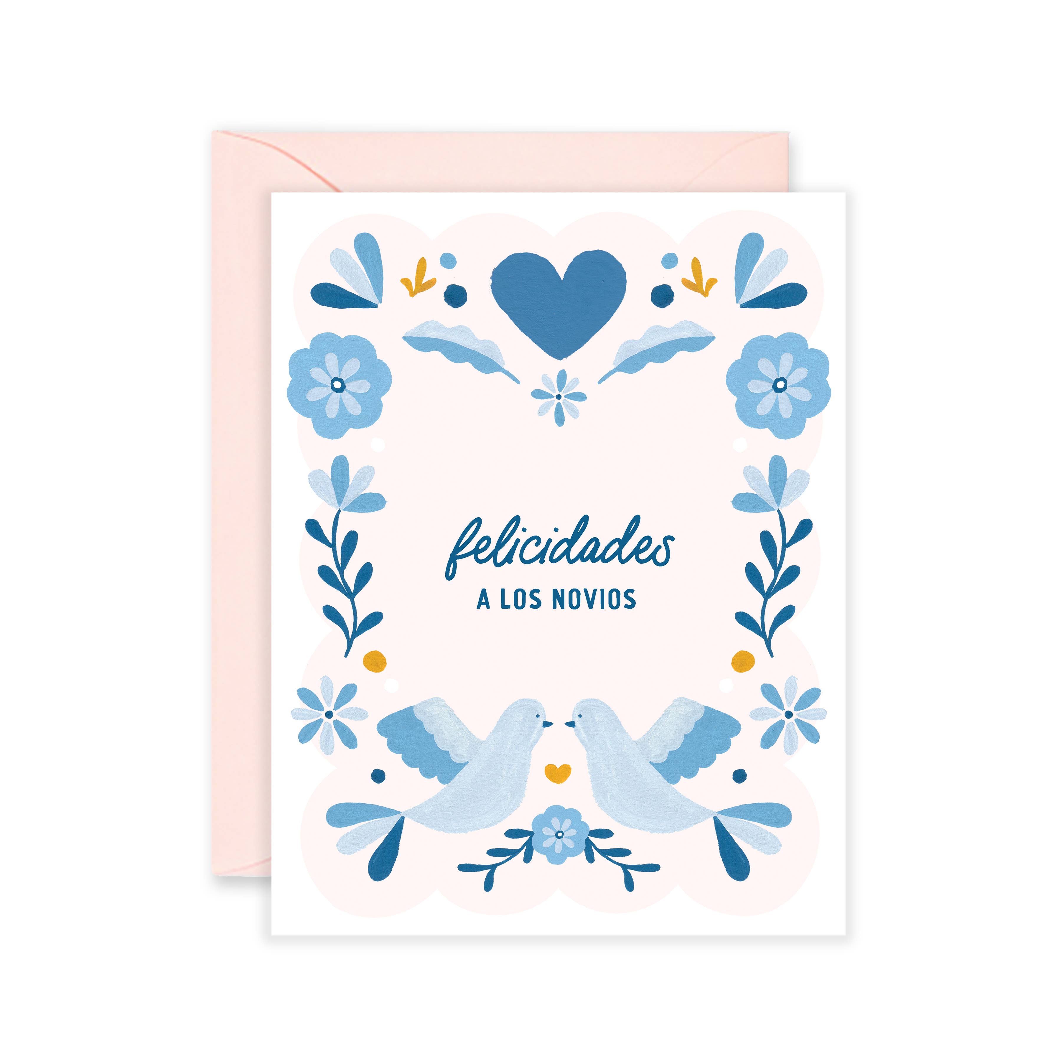 Isabella MG & Co. - Otomi Felicidades - Spanish Wedding Greeting Card