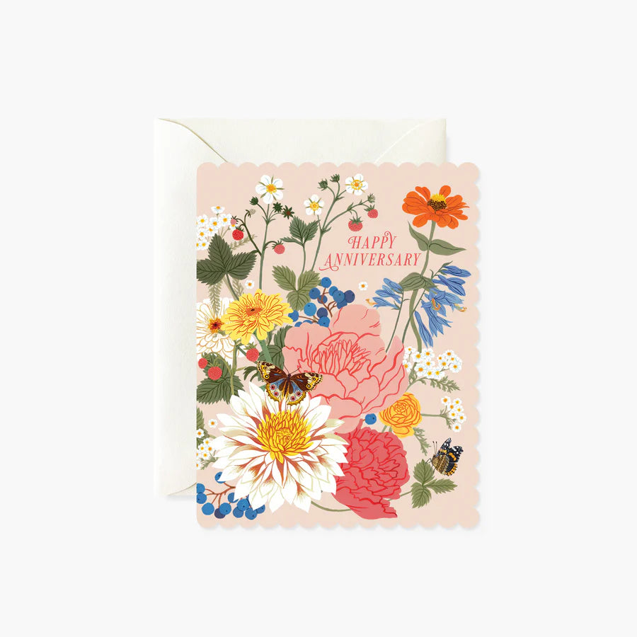 BOTANICA PAPER CO., FLORA, HAPPY ANNIVERSARY