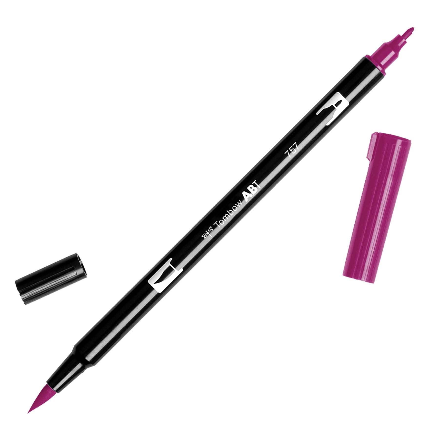Tombow - Dual Brush Pen Art Markers - Port Red 757