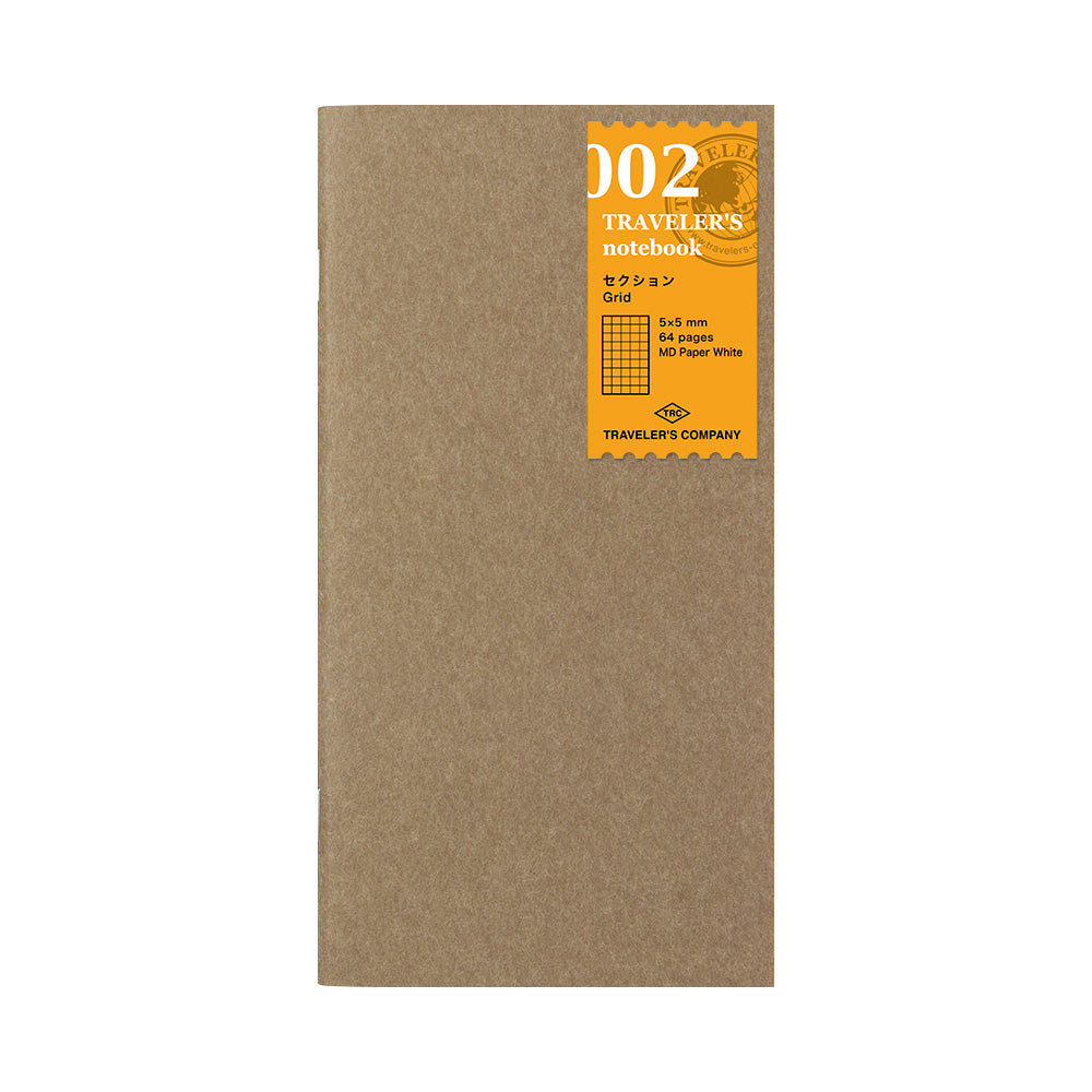 Traveler's Company, 002 Regular Size Refill Grid