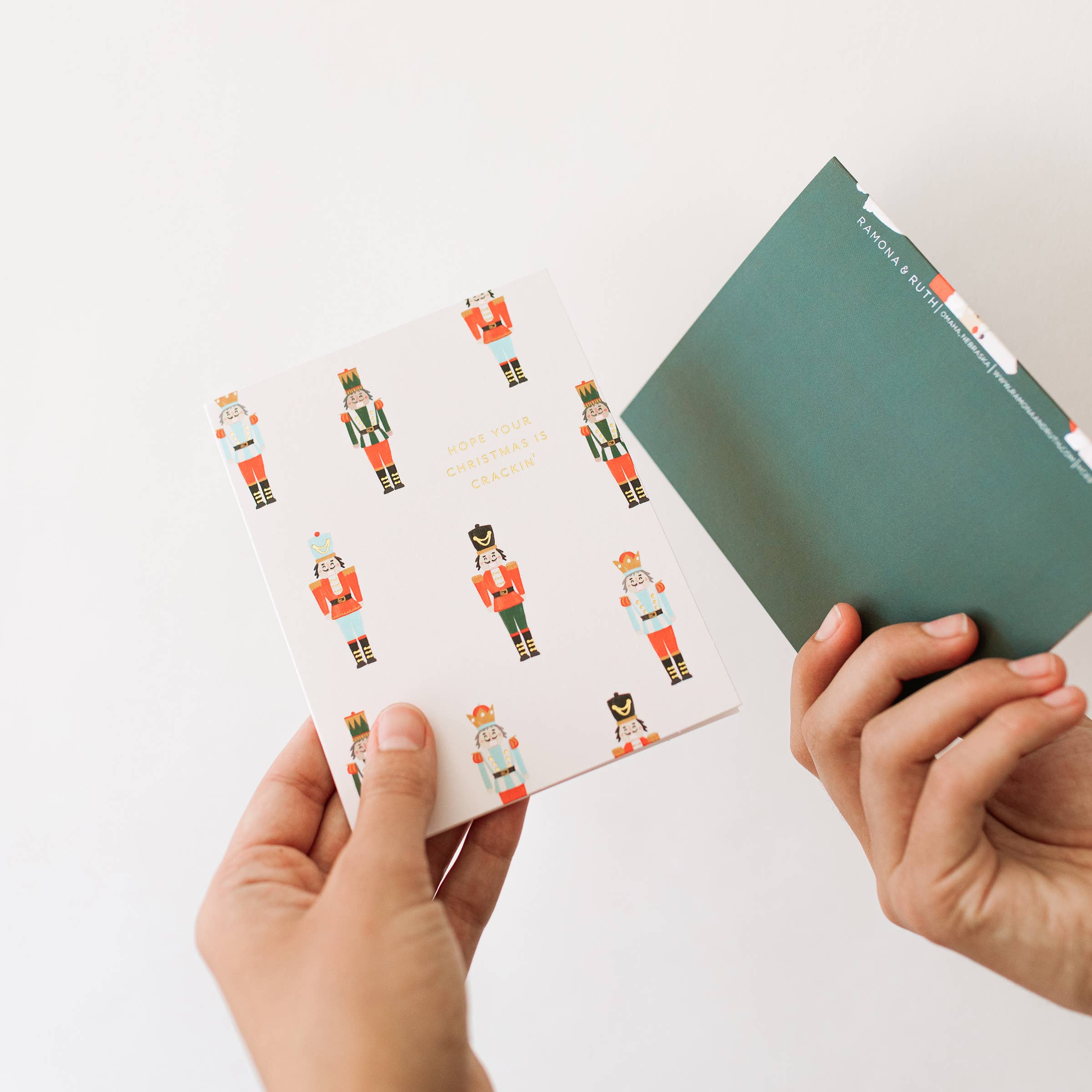 Ramona & Ruth - Nutcracker Christmas Card