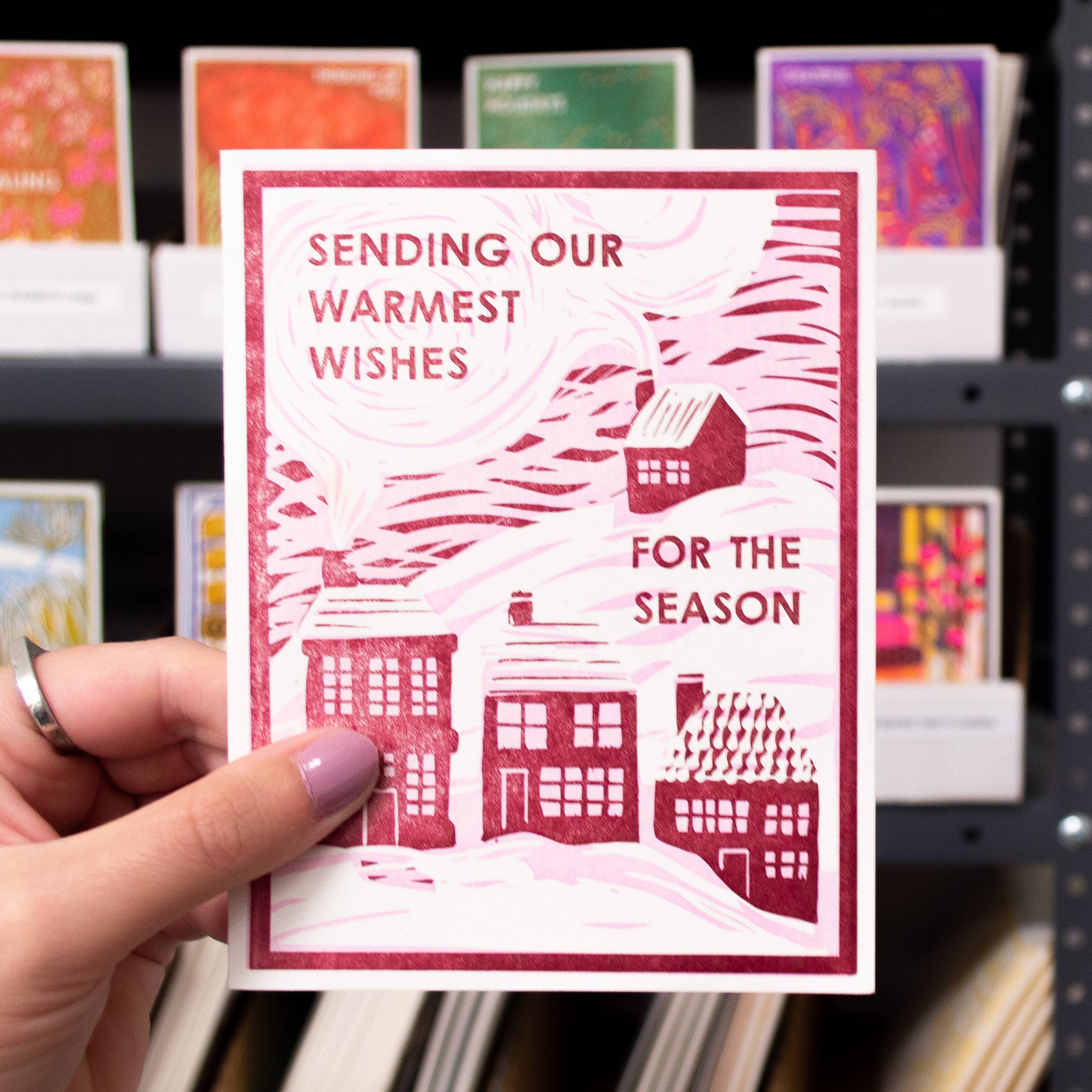 Heartell Press - Warmest Wishes Christmas Card