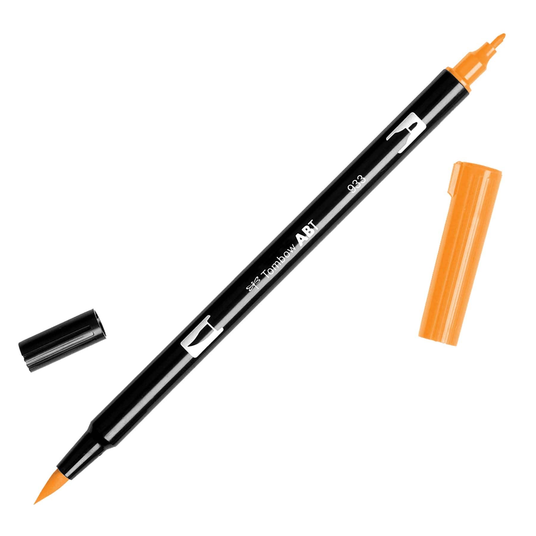 Tombow - Dual Brush Pen Art Markers - Orange 933