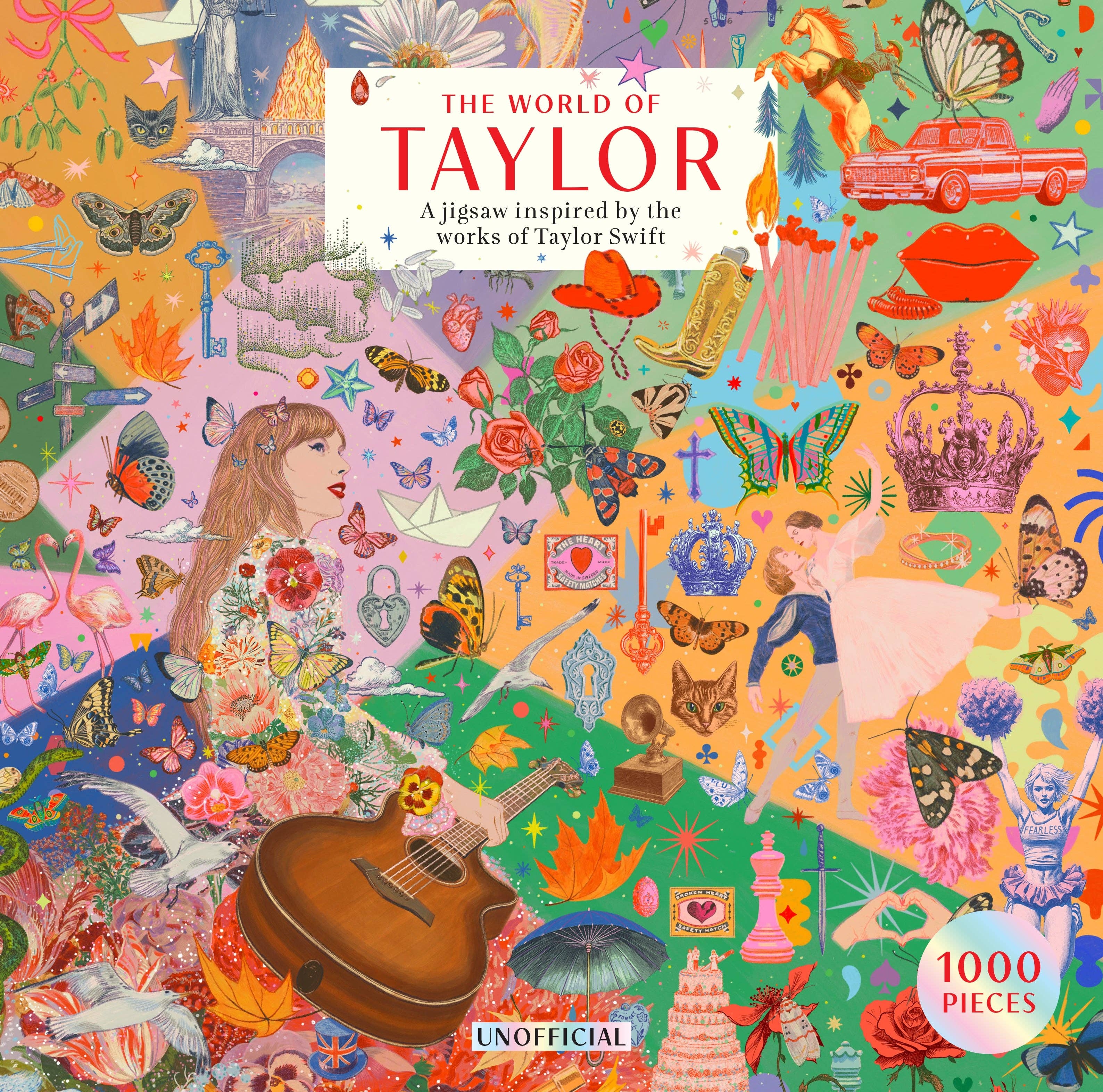Chronicle Books - The World of Taylor An unofficial 1000-piece jigsaw puzzle
