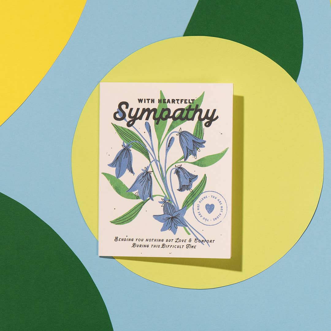 Red Cap Cards - Heartfelt Sympathy Greeting Card