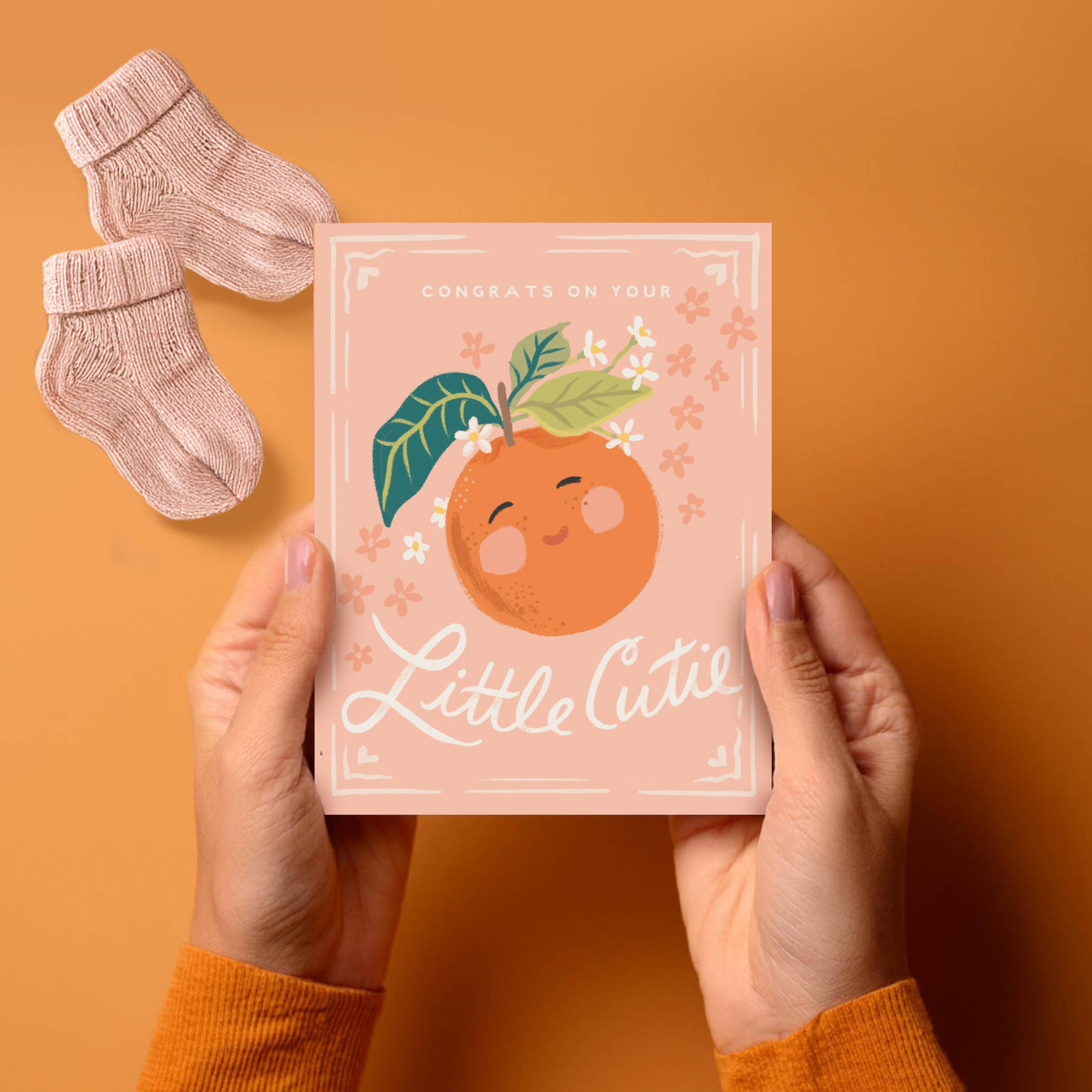 Inklings Paperie - Little Cutie New Baby Card