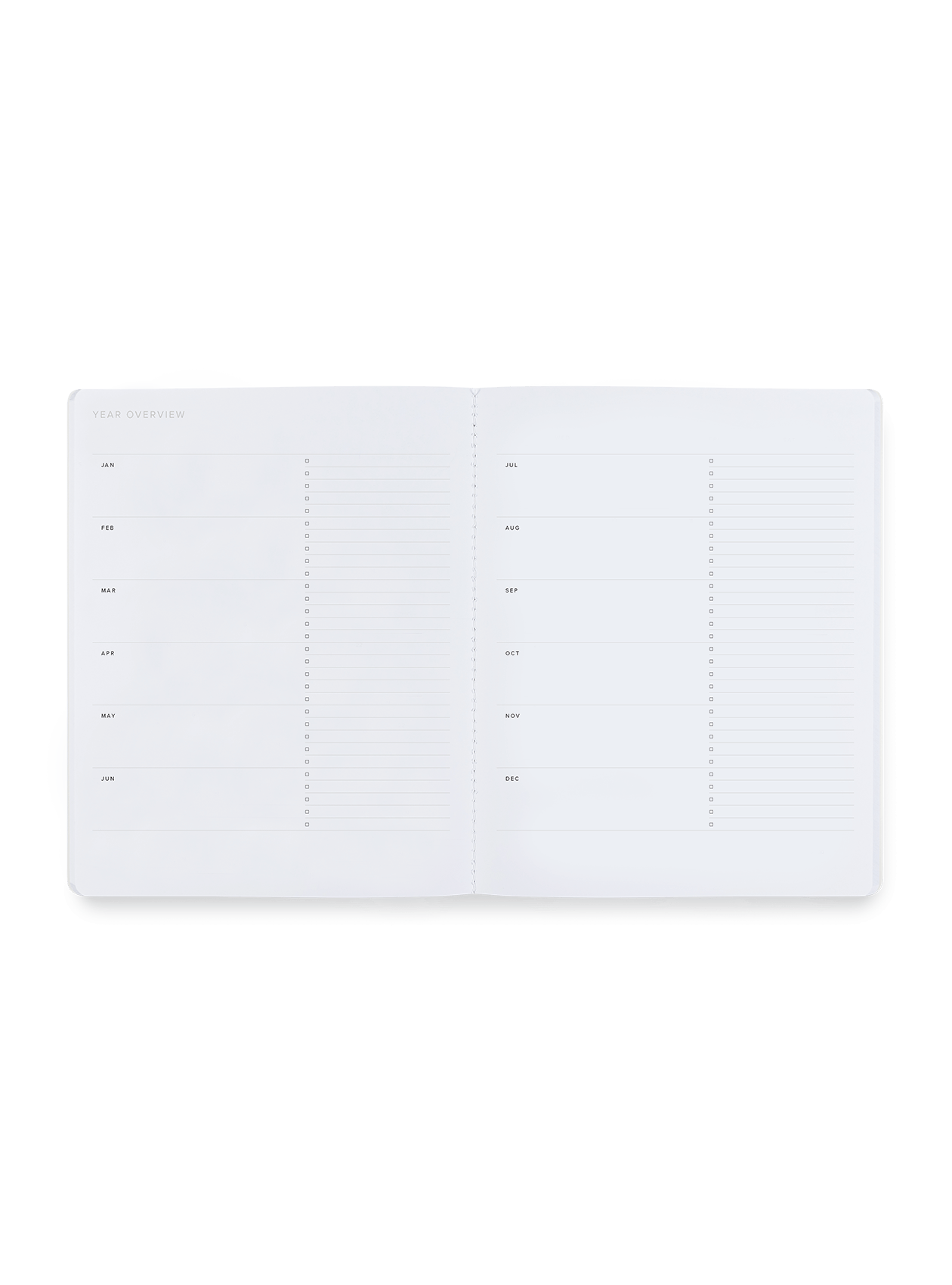 Appointed - Monthly Planner: Lavender Gray