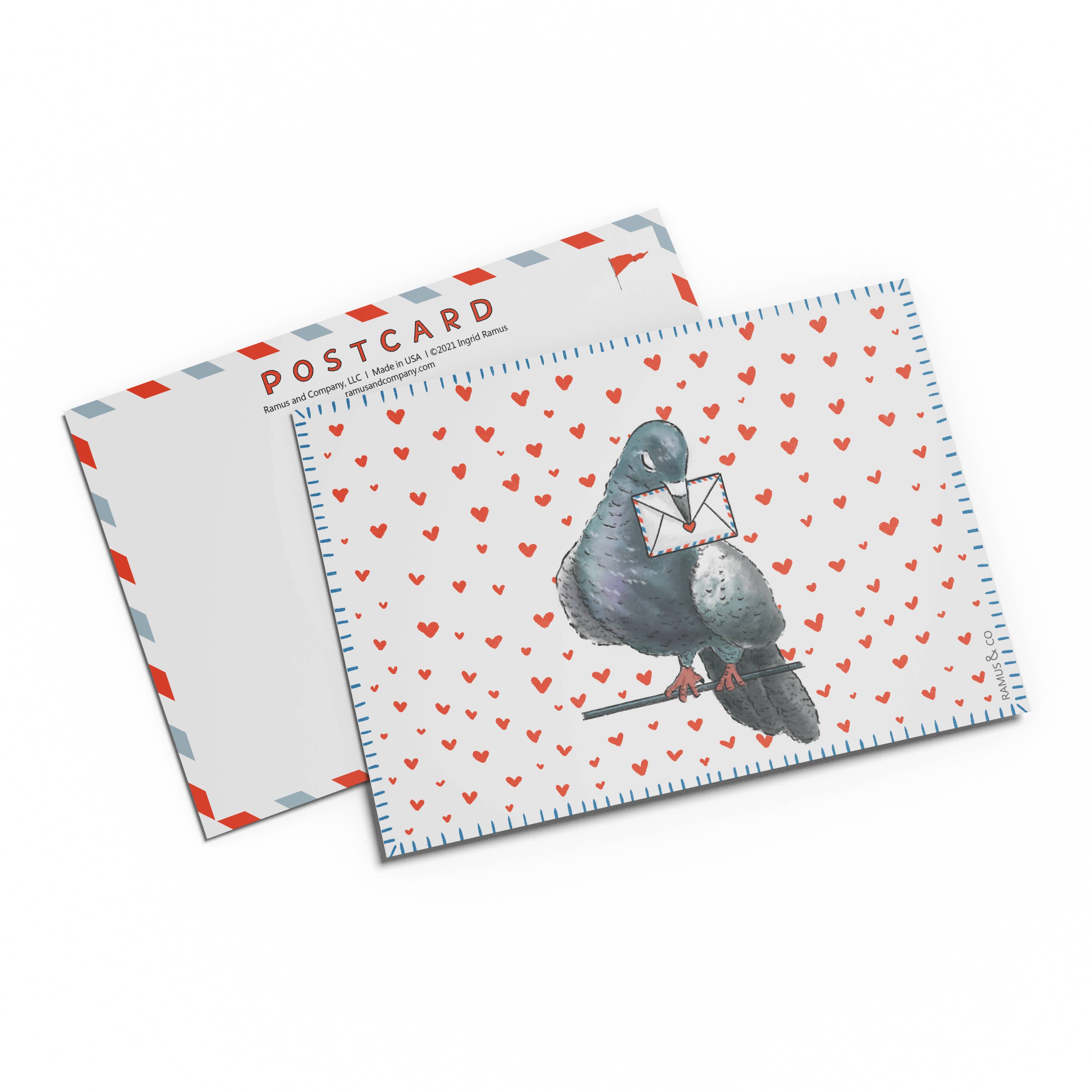 Ramus & Co. - Pigeon Postcard Set of 8