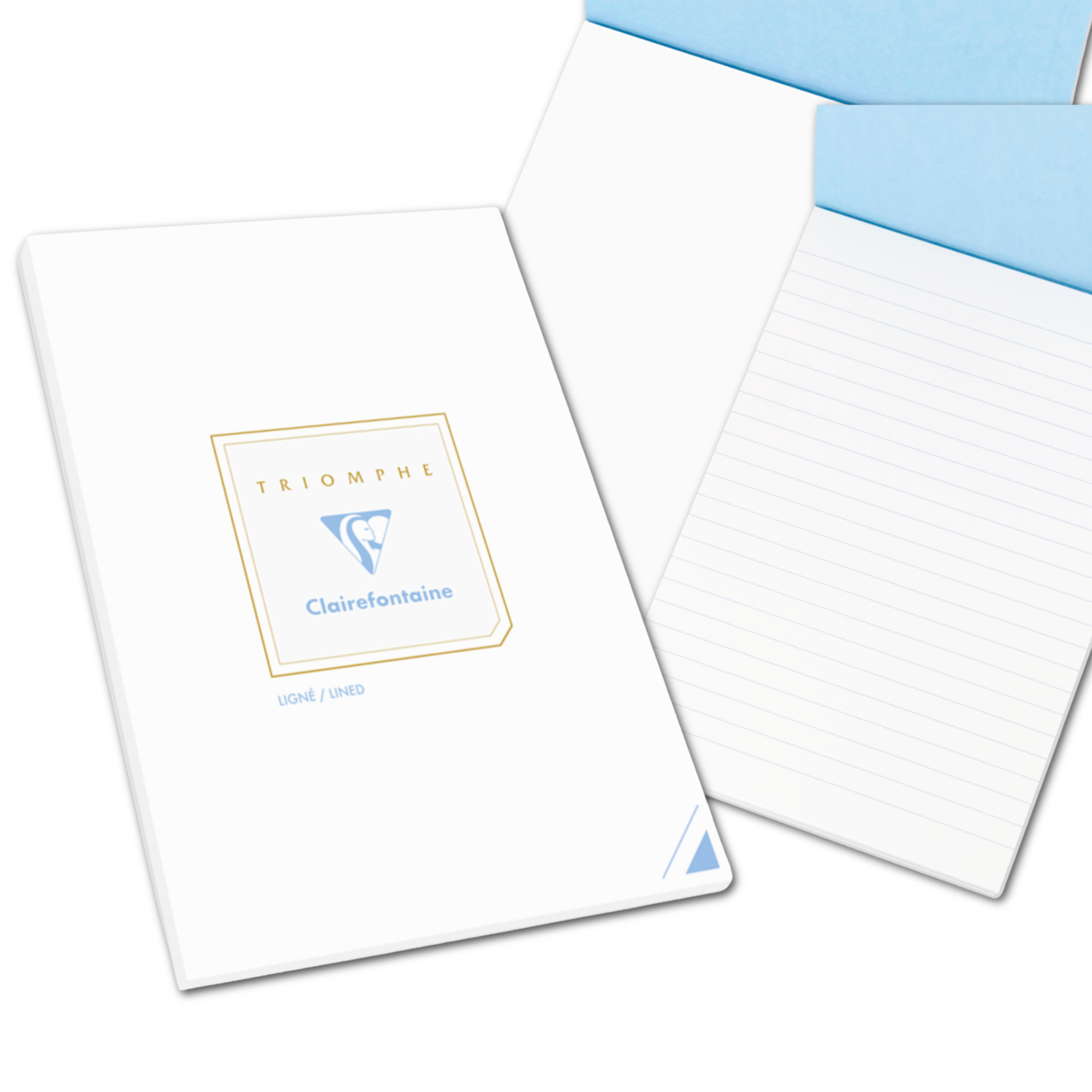 Clairefontaine Triomphe Stationery Tablets - Pack of 10: 5.75 x 8.25 BLANK