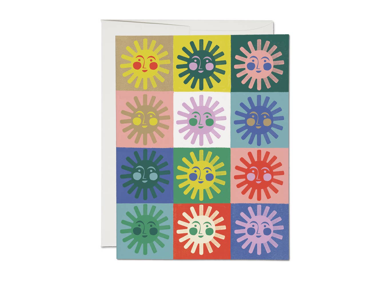 Red Cap Cards - Little Suns Everyday Greeting Card