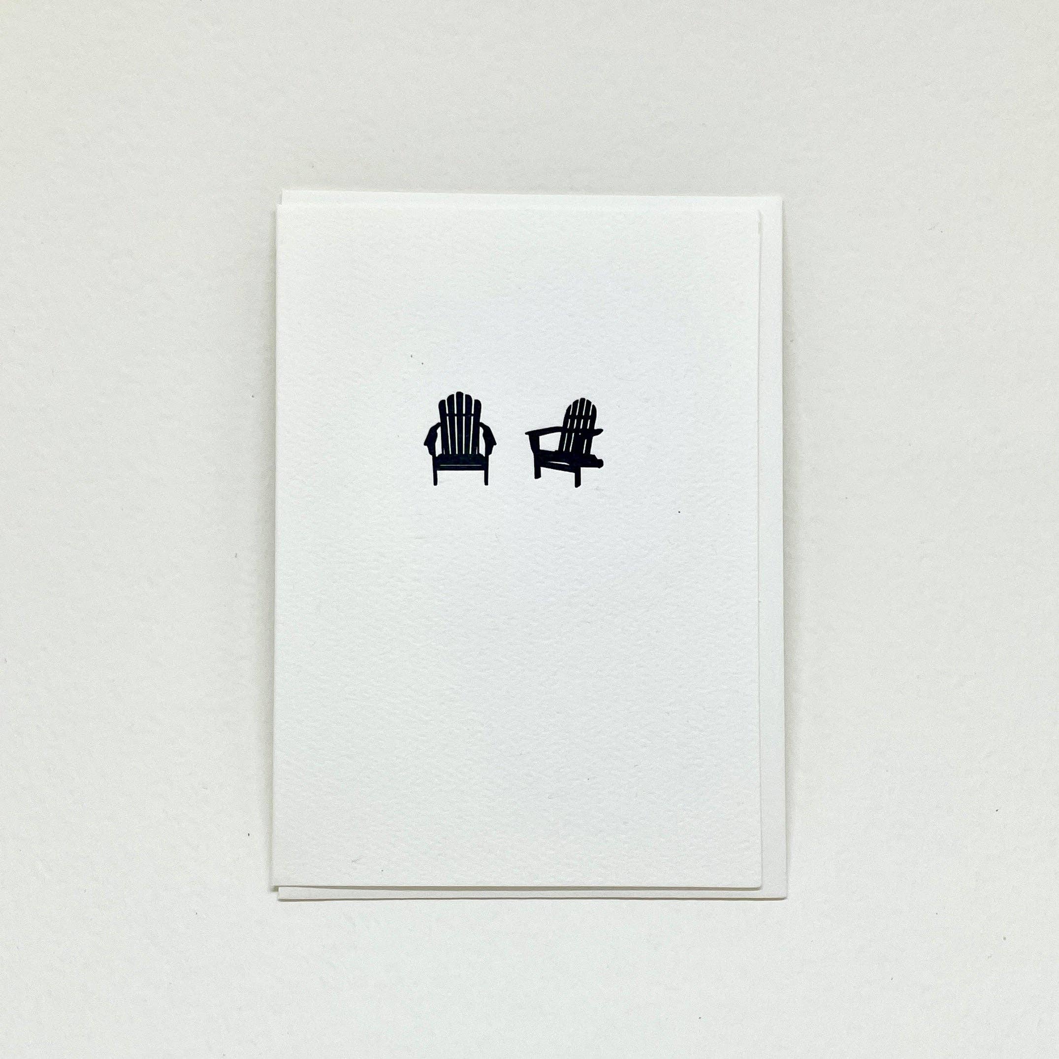 Big Wheel Press - Adirondack Chairs