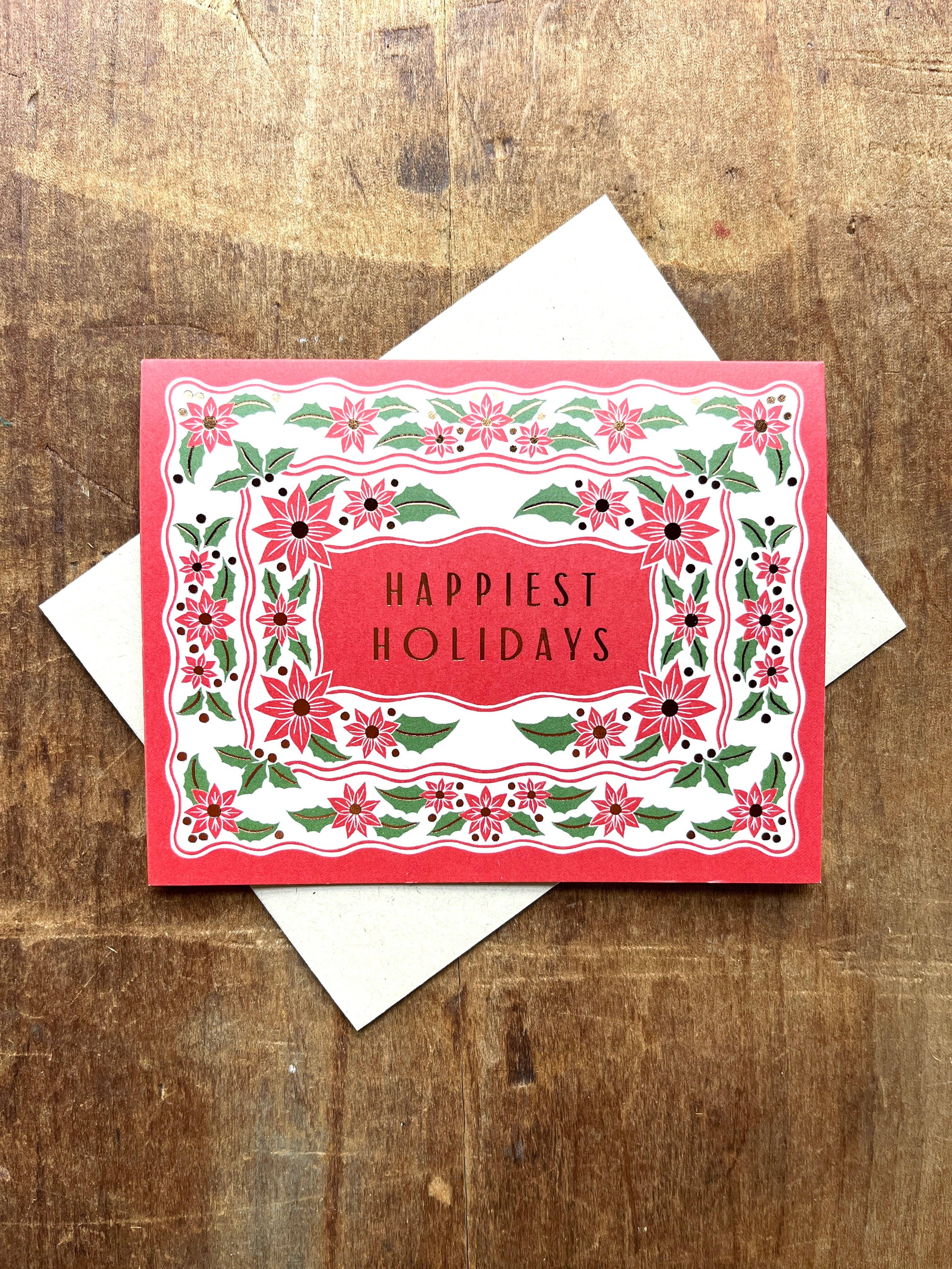 Katharine Watson - Happiest Holidays Holiday Card
