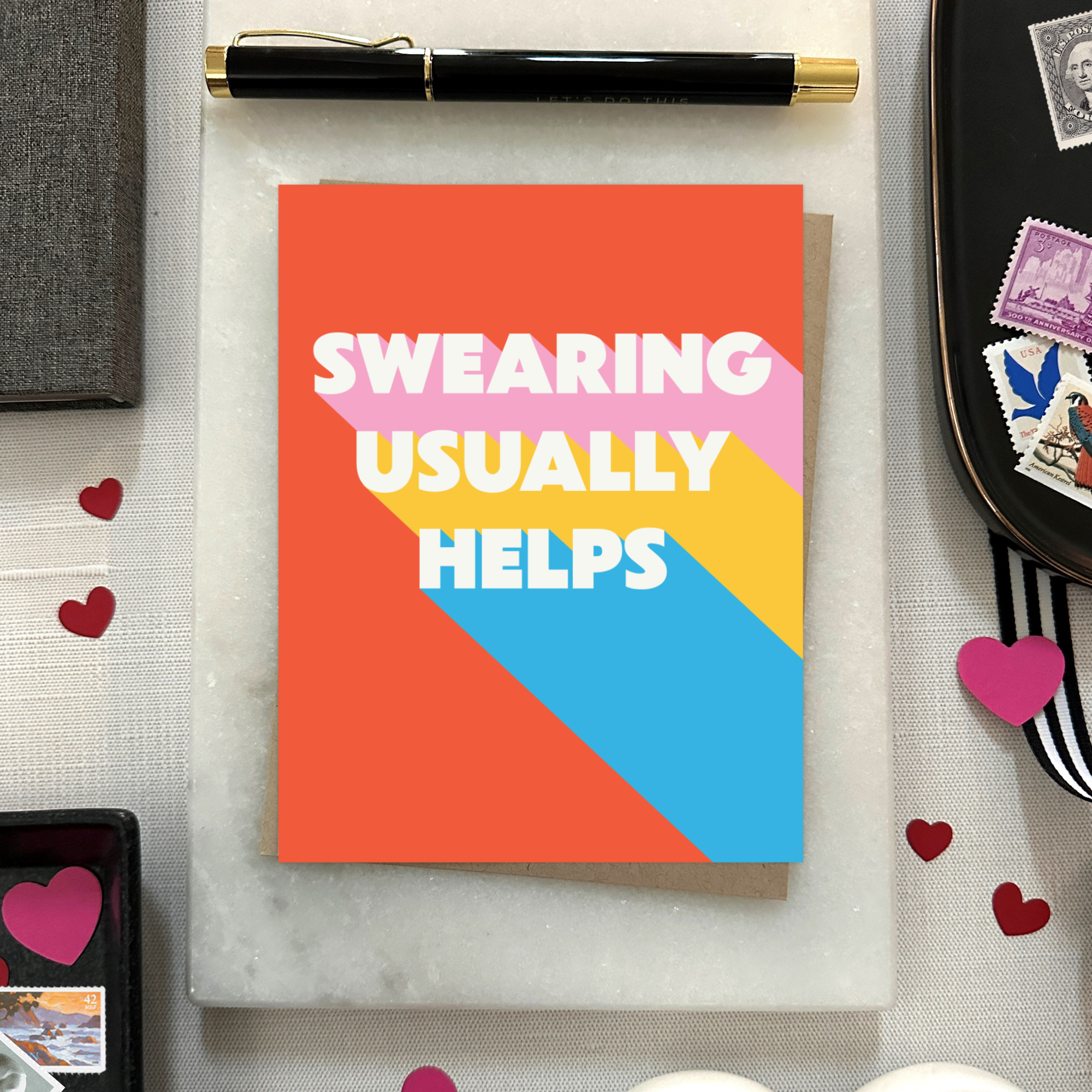Barone and Co. - Swearing Helps Friendship Card