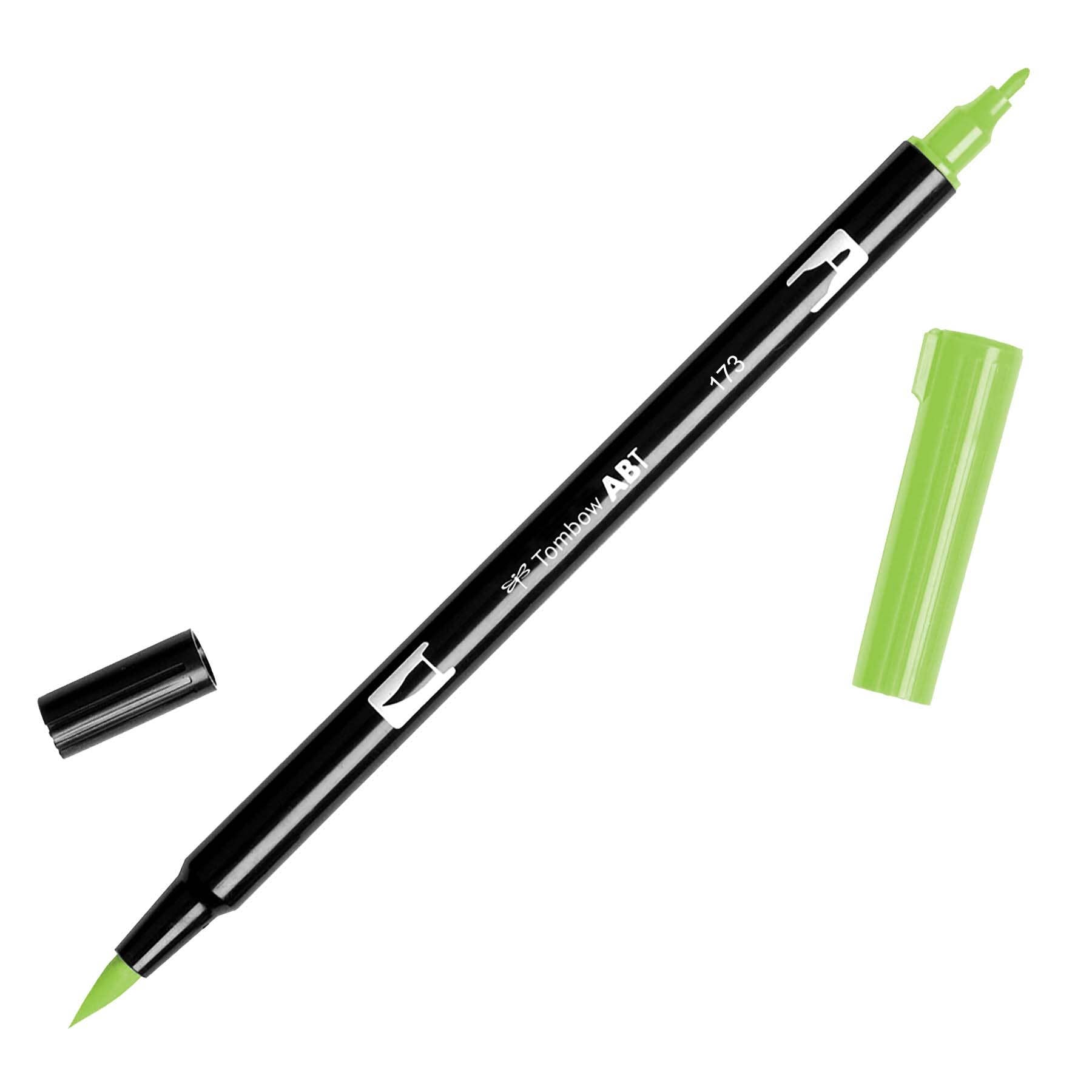 Tombow - Dual Brush Pen Art Markers - Holly Green
