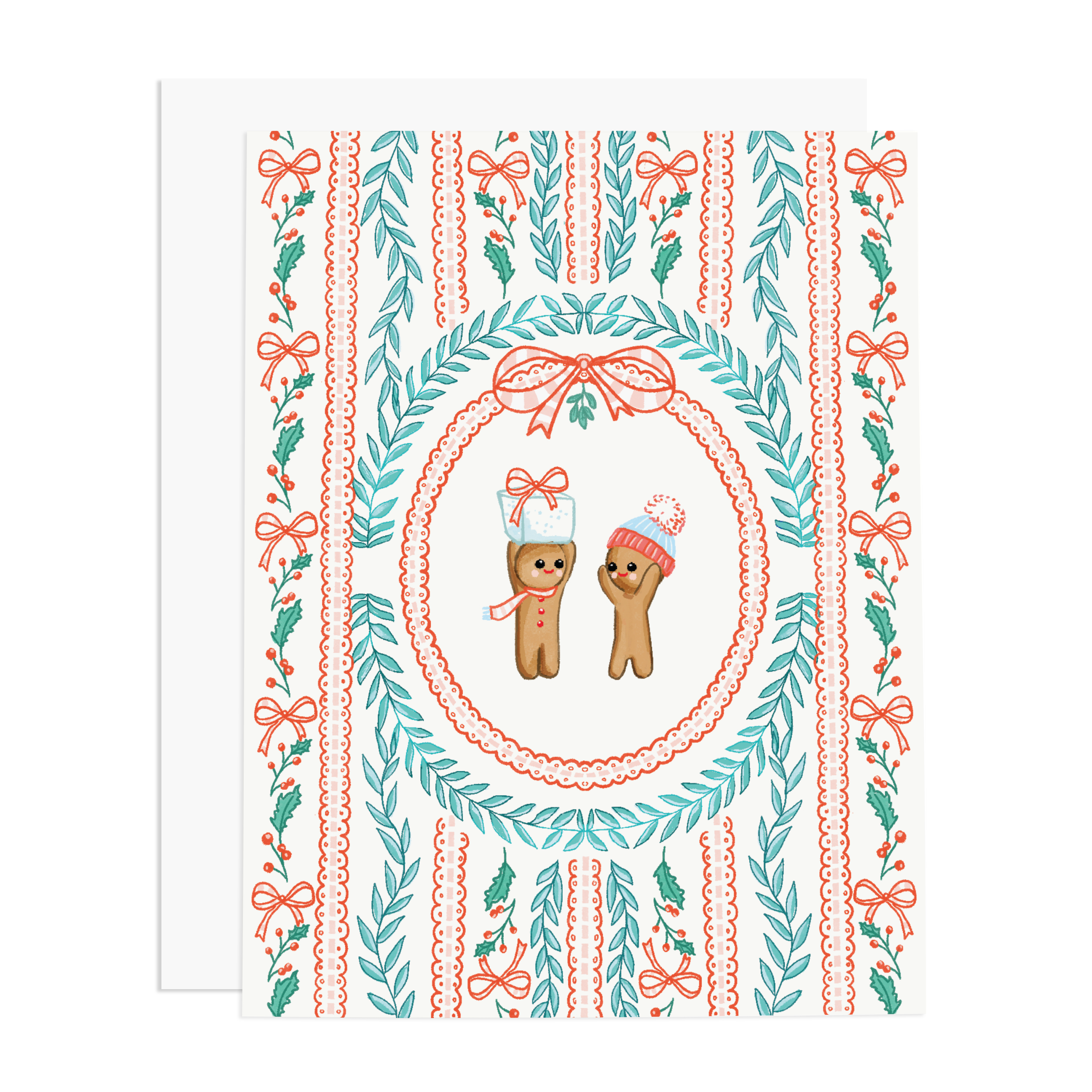 Ramus & Co. - Bows, Sugar and Ginger Christmas Card