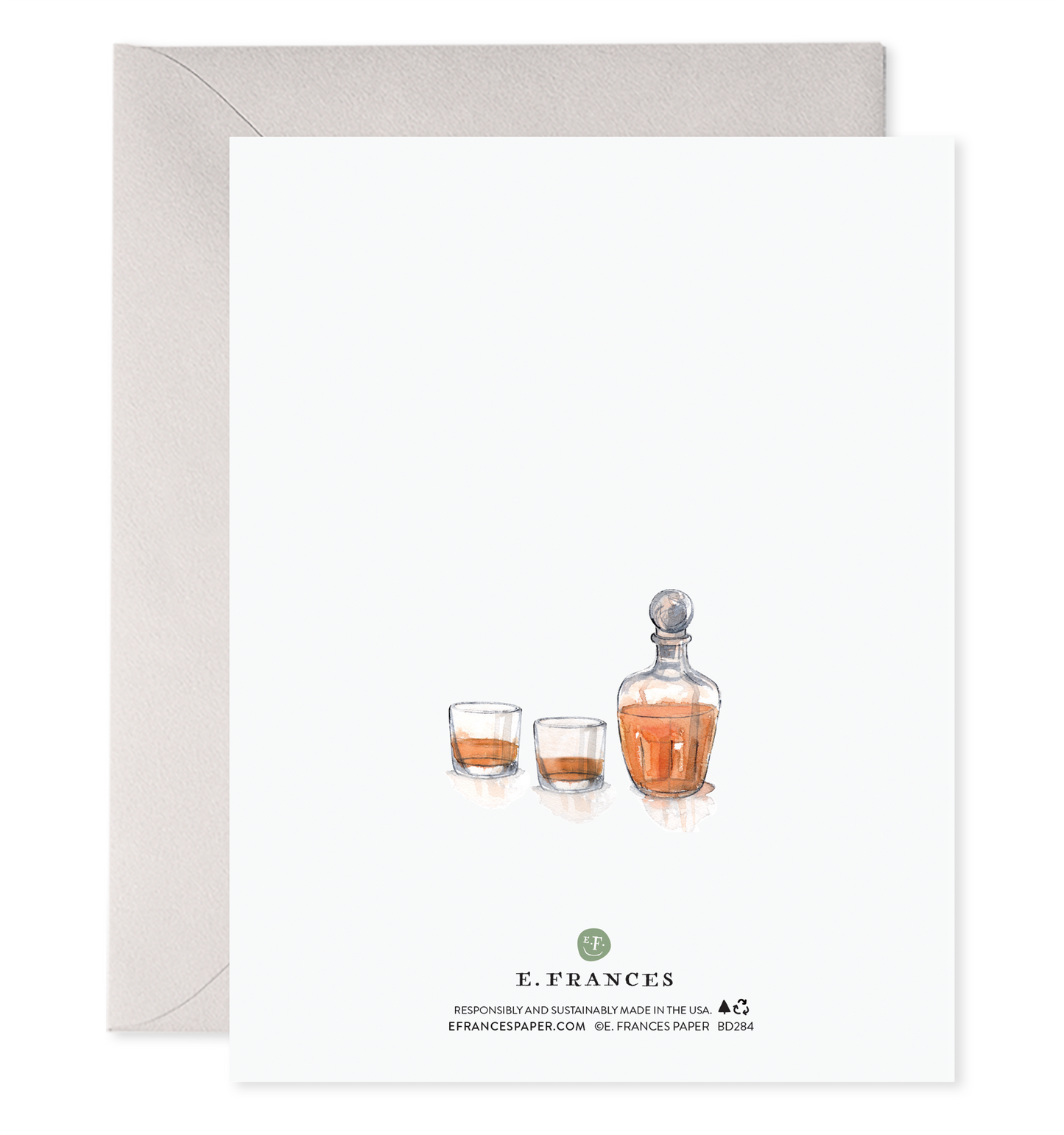 E. Frances Paper - Harvey Moose Esq. Stud Birthday Greeting Card