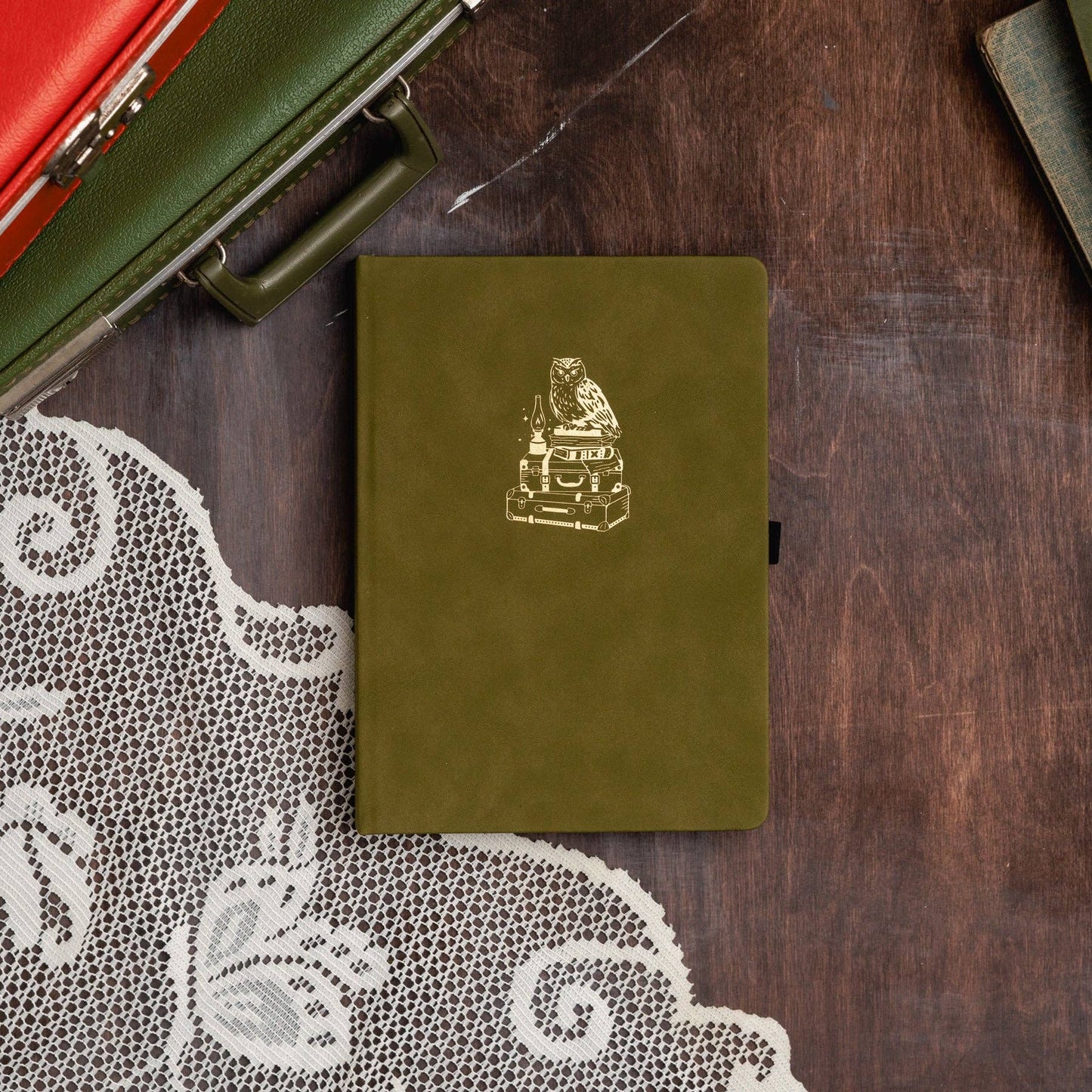 Archer and Olive - A5 In the Attic Dot Grid Notebook: Dot Grid Notebook