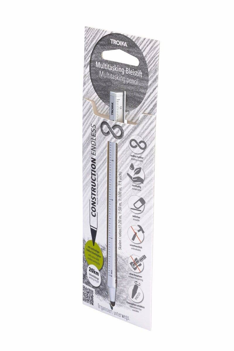 Troika, Multi-Tasking Construction Endless Pencil 12.5 Miles: Dark Blue