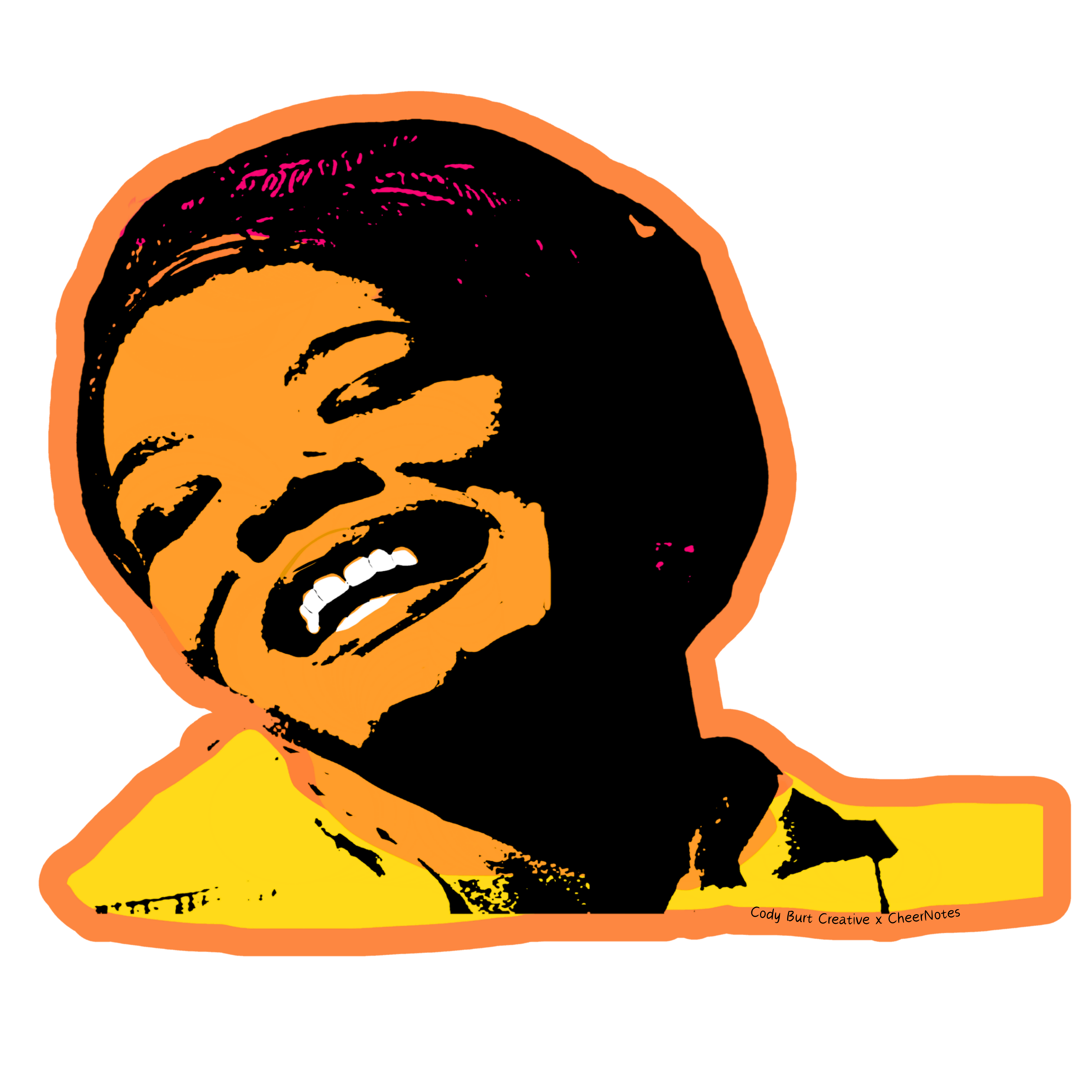 CheerNotes - Maya Angelou Poetry Sticker