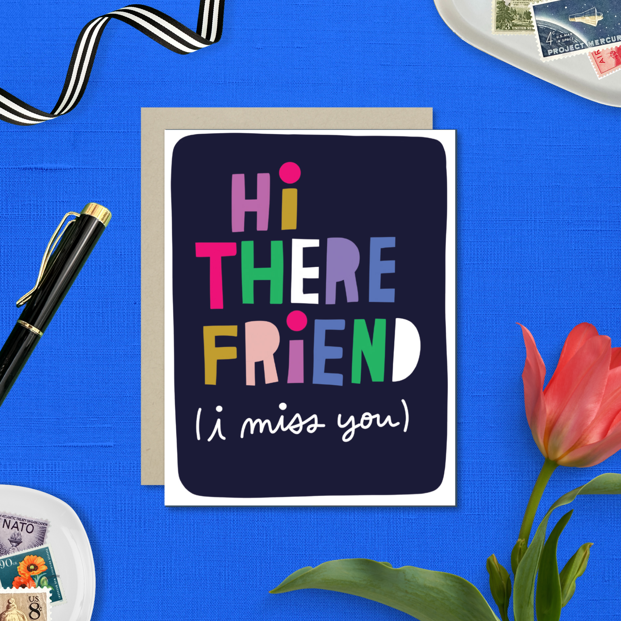 Barone and Co. - Hi There Friend Card