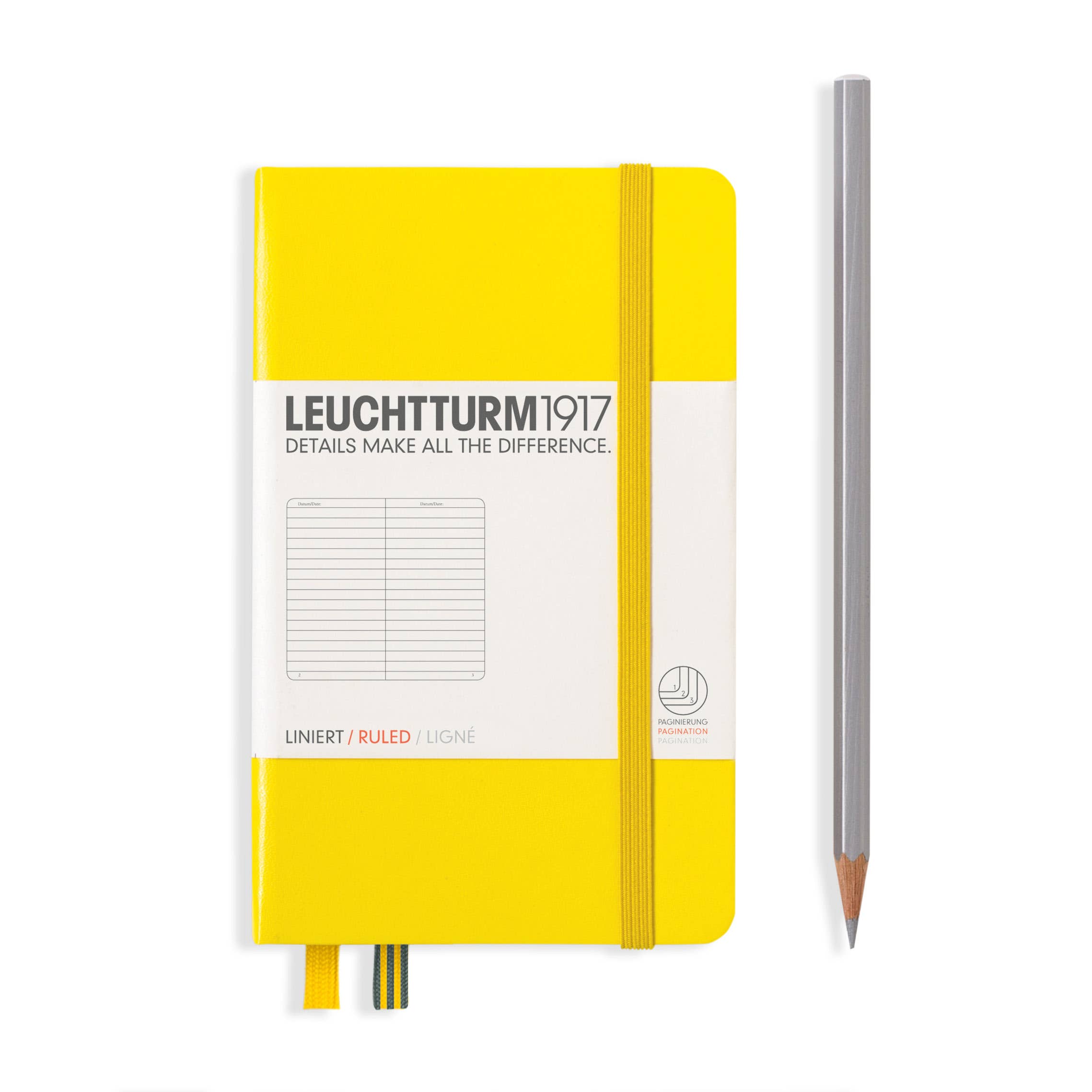 Leuchtturm1917- Notebooks - Pocket (A6): Navy / Hardcover / Ruled