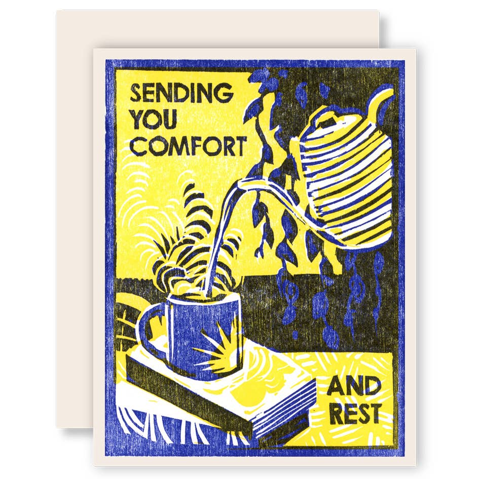 Heartell Press - Sending You Comfort and Rest Card
