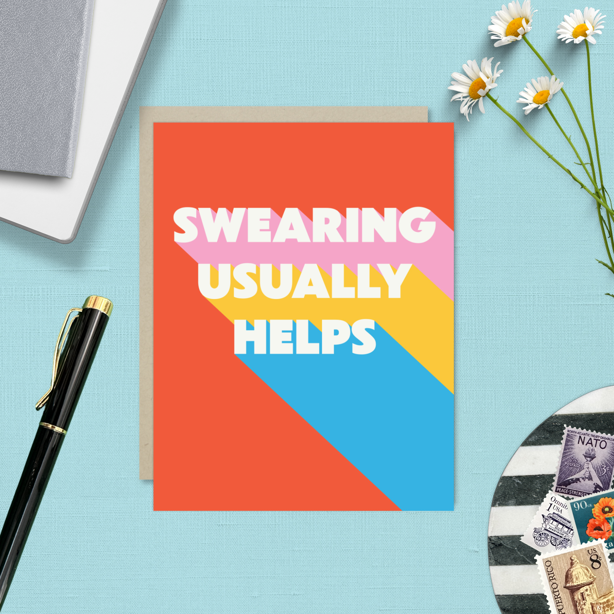 Barone and Co. - Swearing Helps Friendship Card