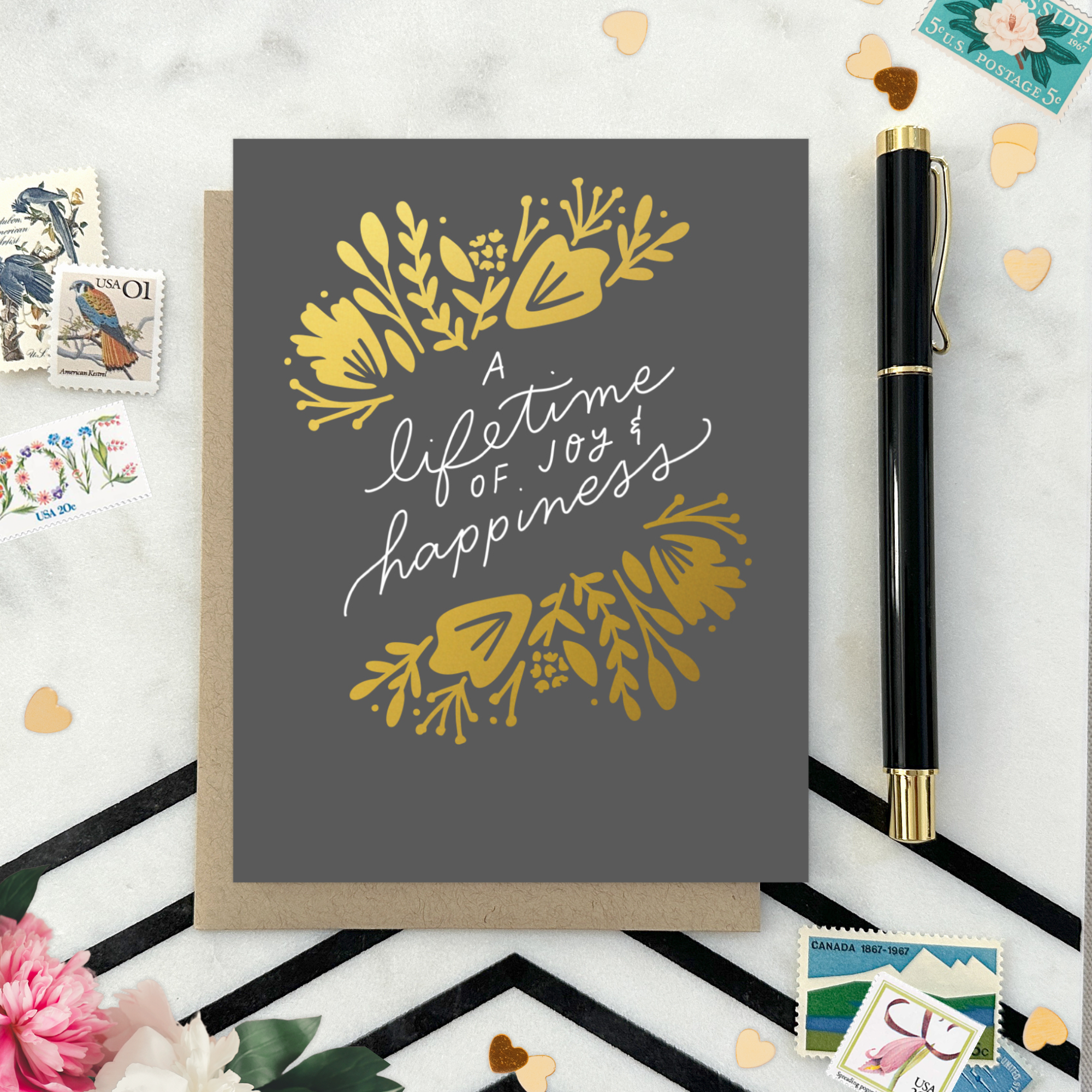 Barone and Co. - Lifetime Spray Wedding Card