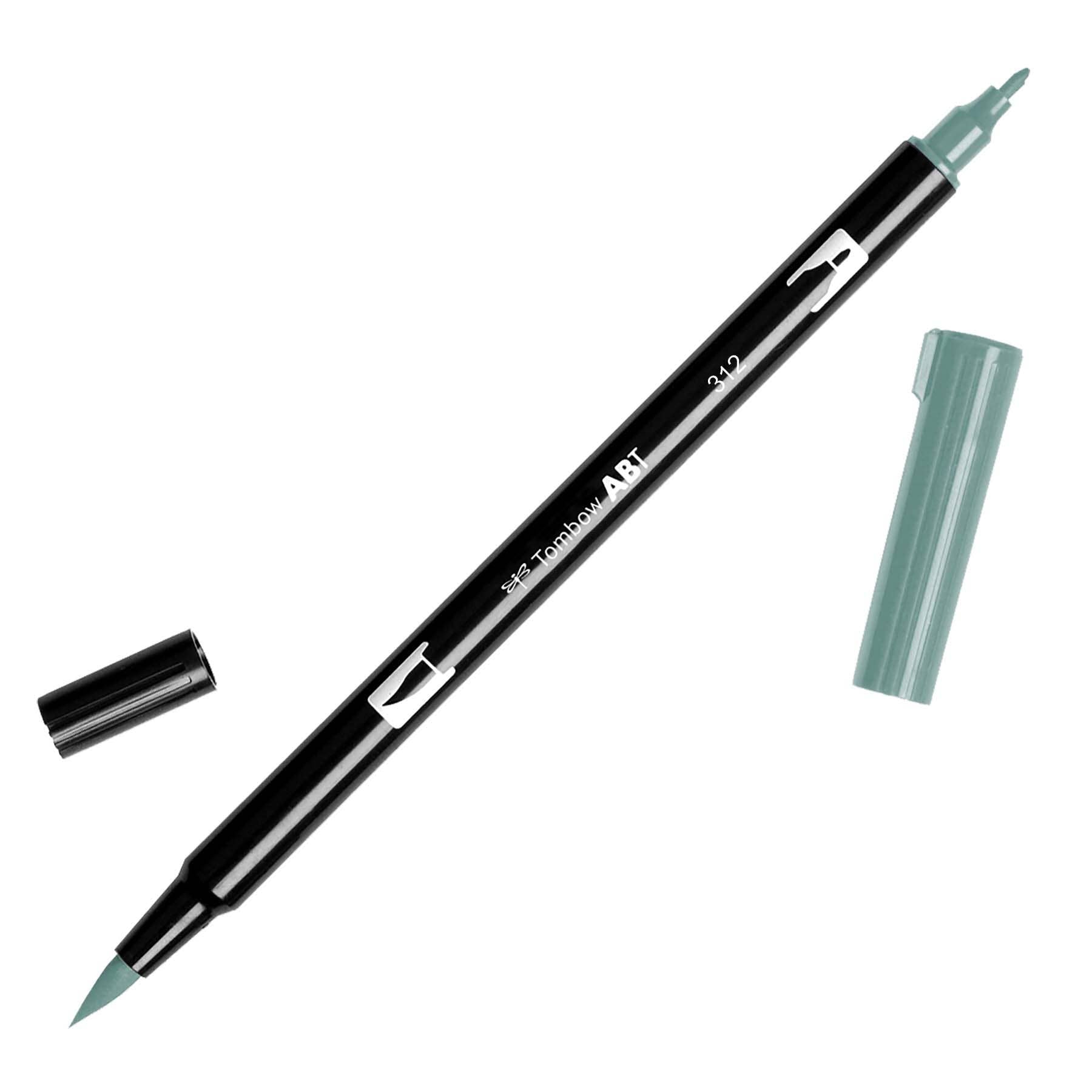 Tombow - Dual Brush Pen Art Markers - Holly Green