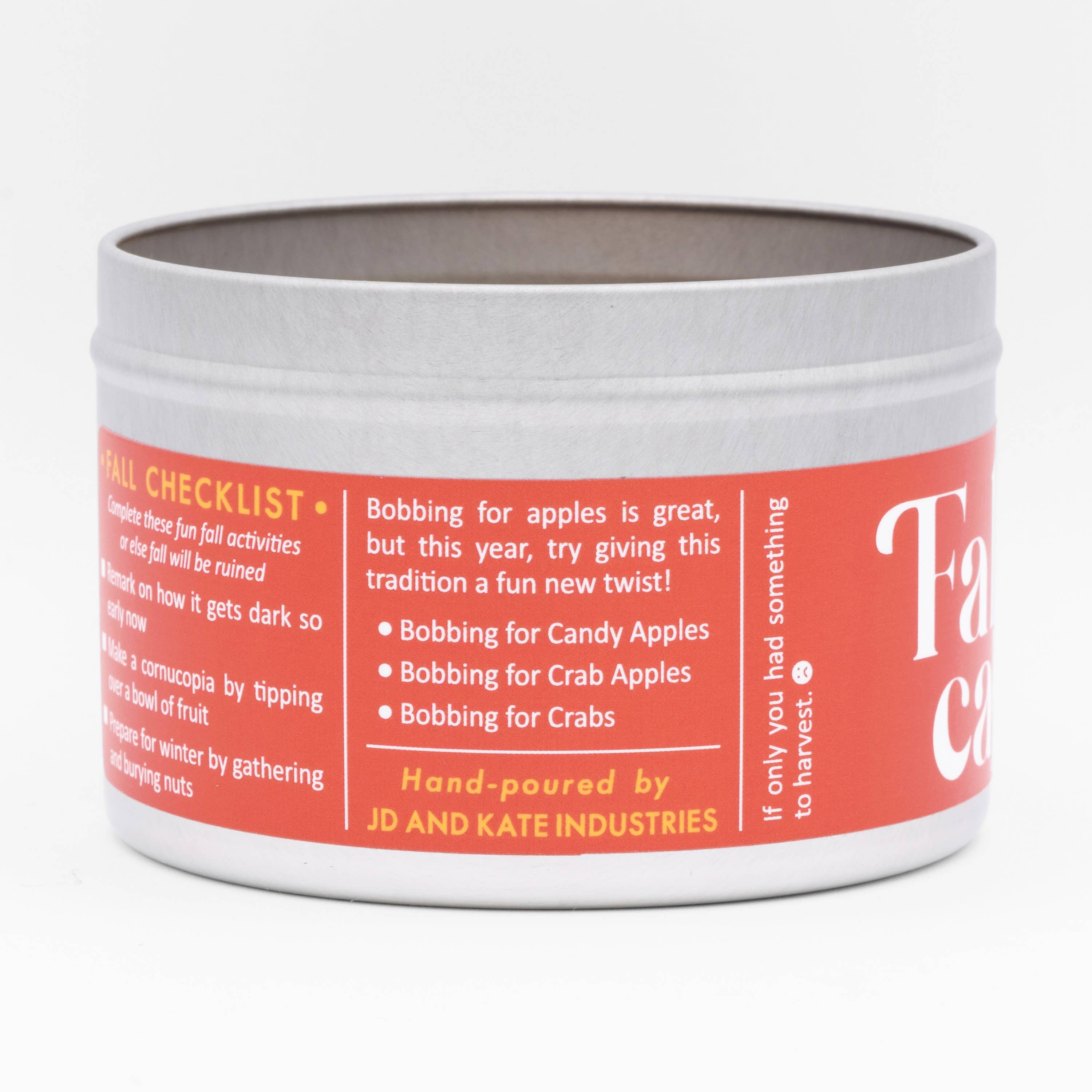 JD and Kate Industries - Fall Candle