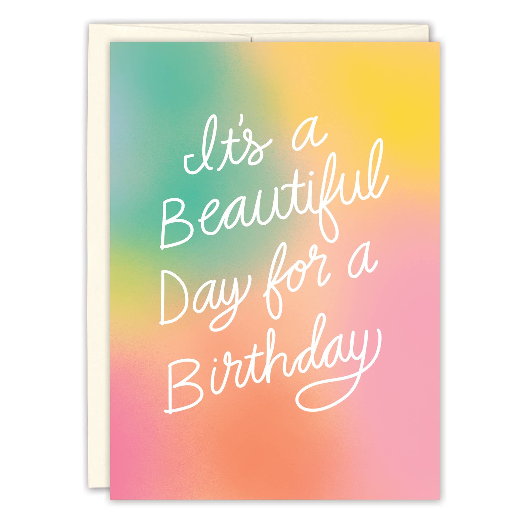 Black Joy Paper - It's A Beautiful Day for A Birthday Card