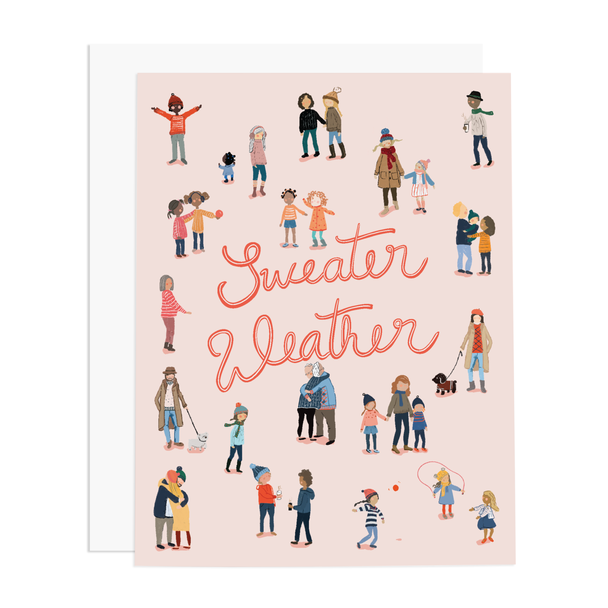 Ramus & Co. sweater weather Greeting Card