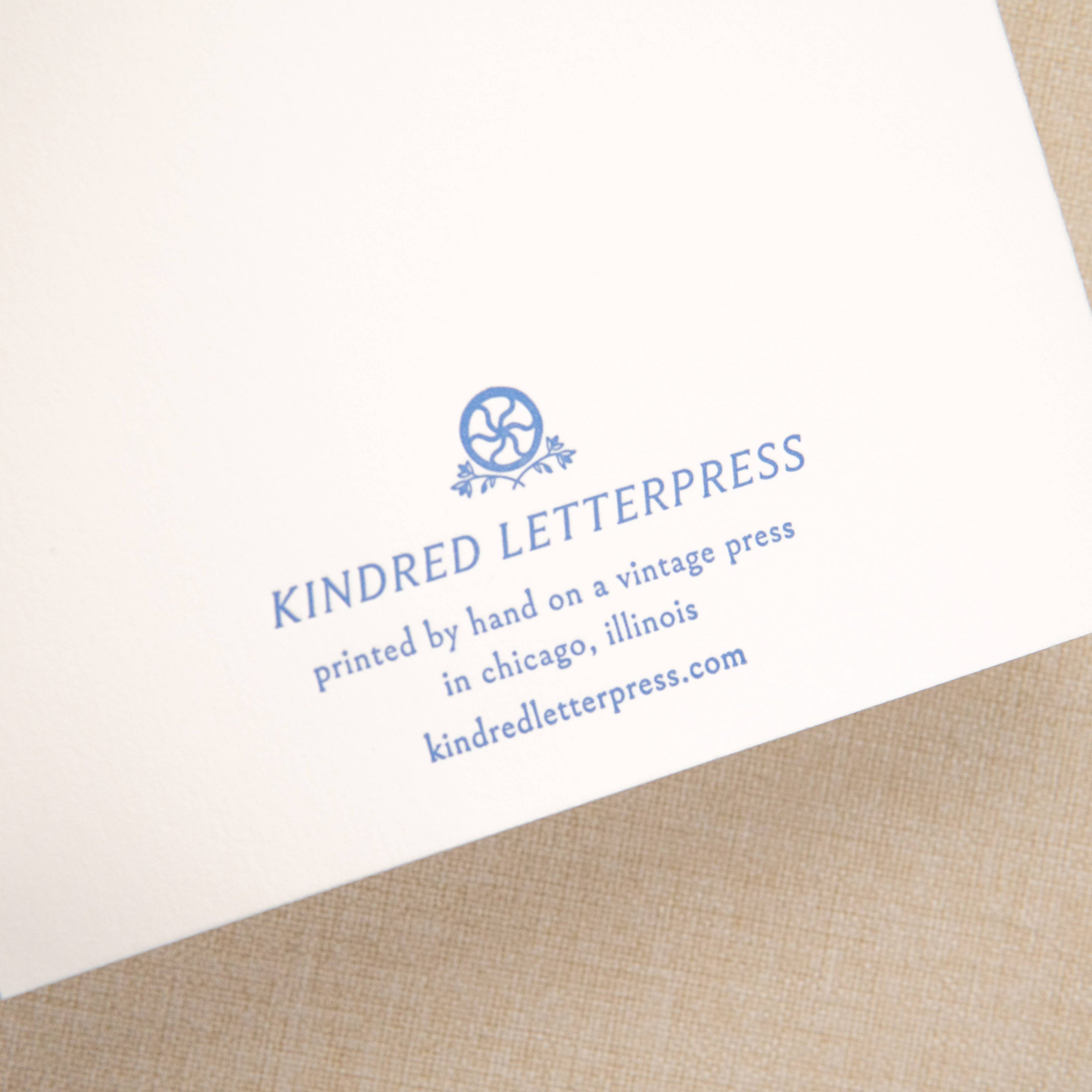 Kindred Letterpress - 21st Birthday Cake Card