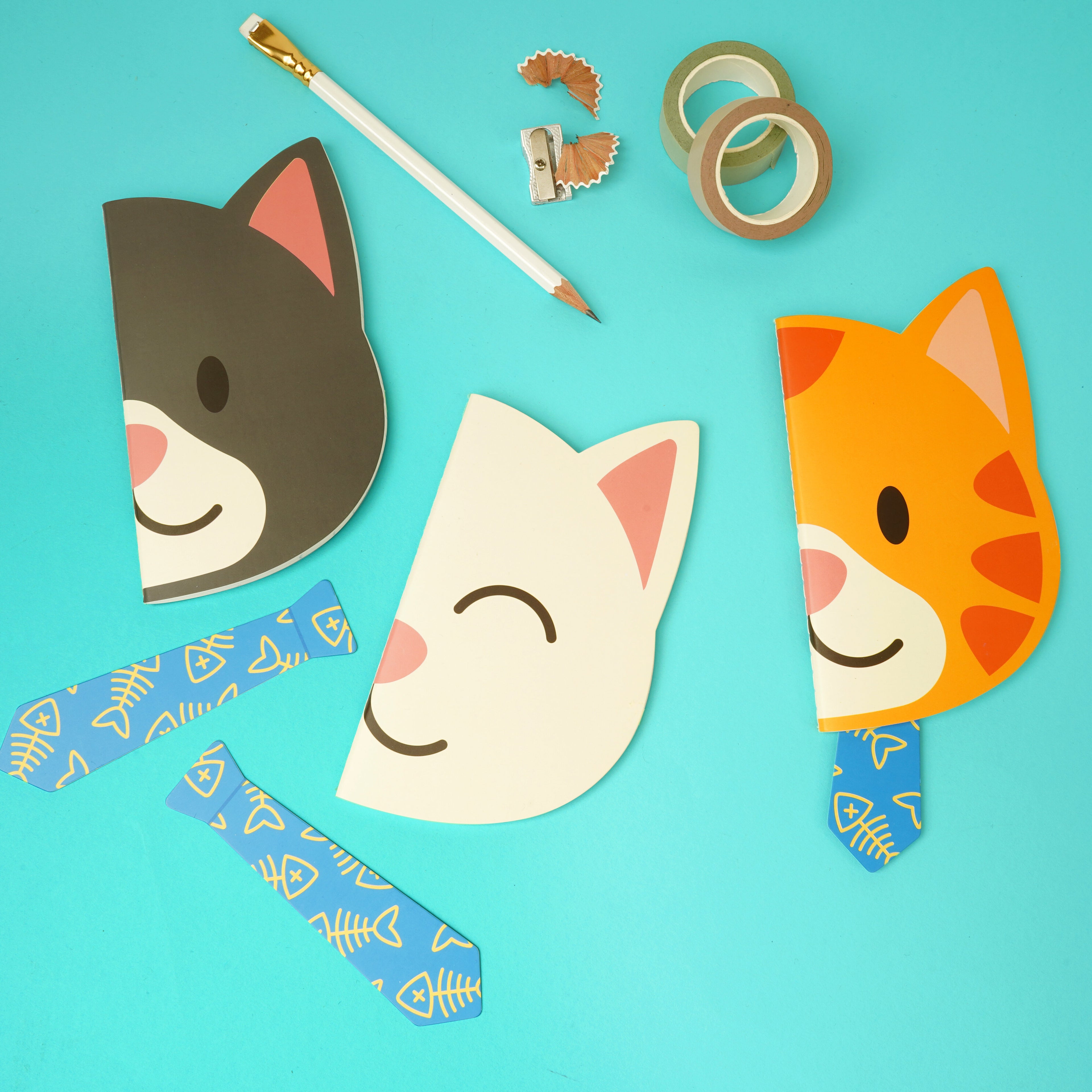 SK, Cat Shaped Notebook