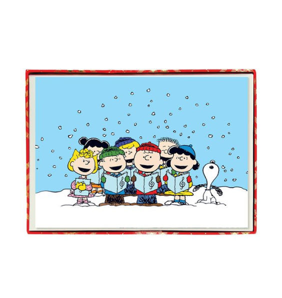 Graphique Peanuts Choir Christmas Holiday Boxed Set