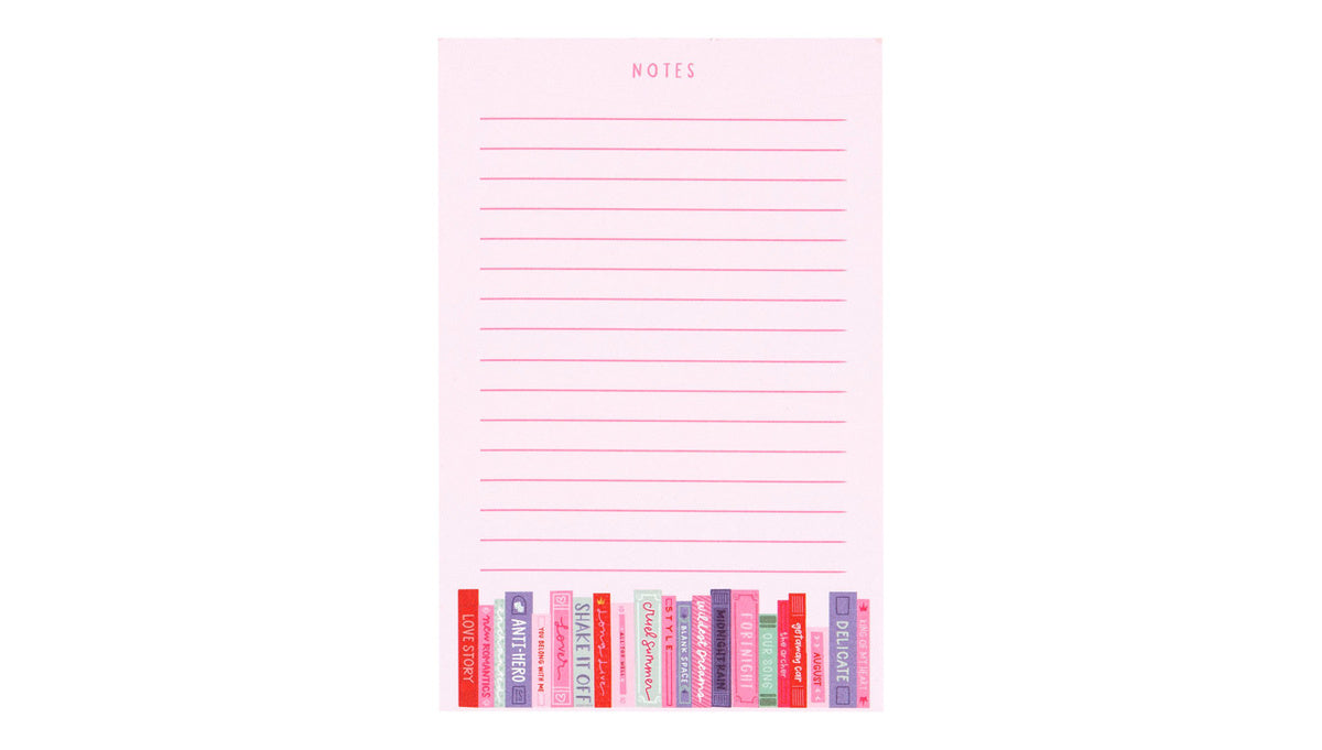 Pippi Post, Eras Book Tour Bookshelf 4x6 Notepad